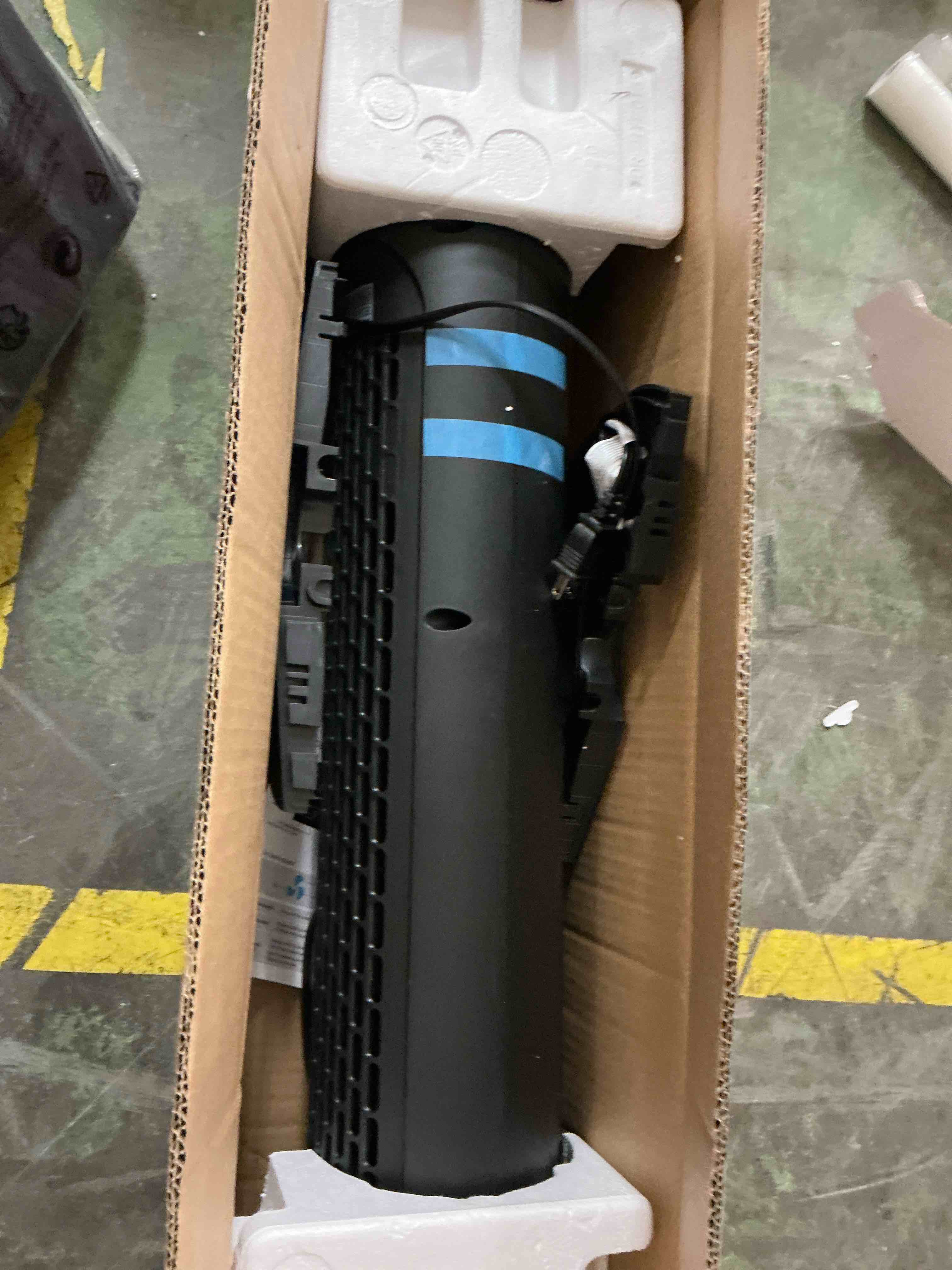 Condition photo showing Good Condition for dreo tower fans for home 32 standing floor fan 26 ft/s bladeless fan with remote 90° oscillating 3 modes 3 speeds led display 8h timer quiet