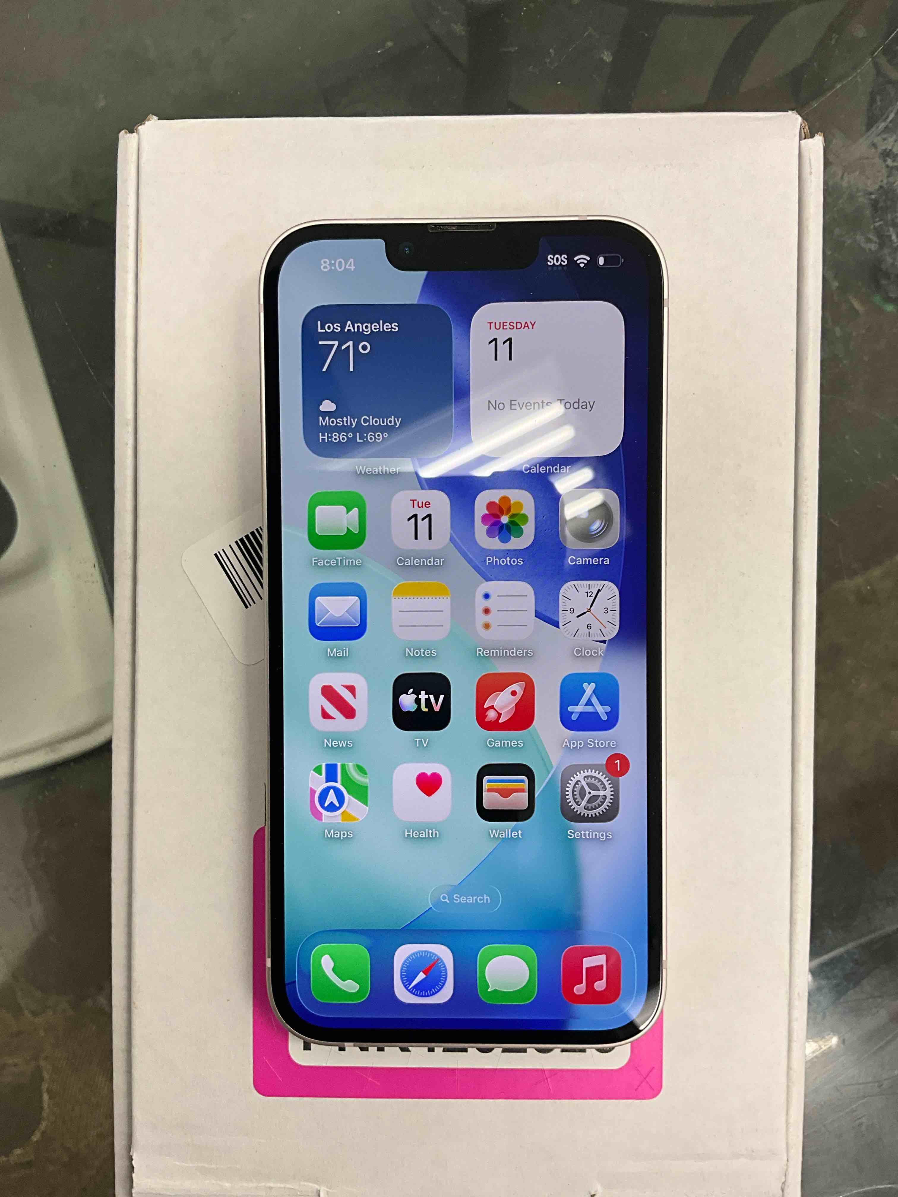 Condition photo showing Good Condition for apple iphone (renewed premium) 13, 256gb, pink - unlocked 256gb pink unlocked renewed premium
