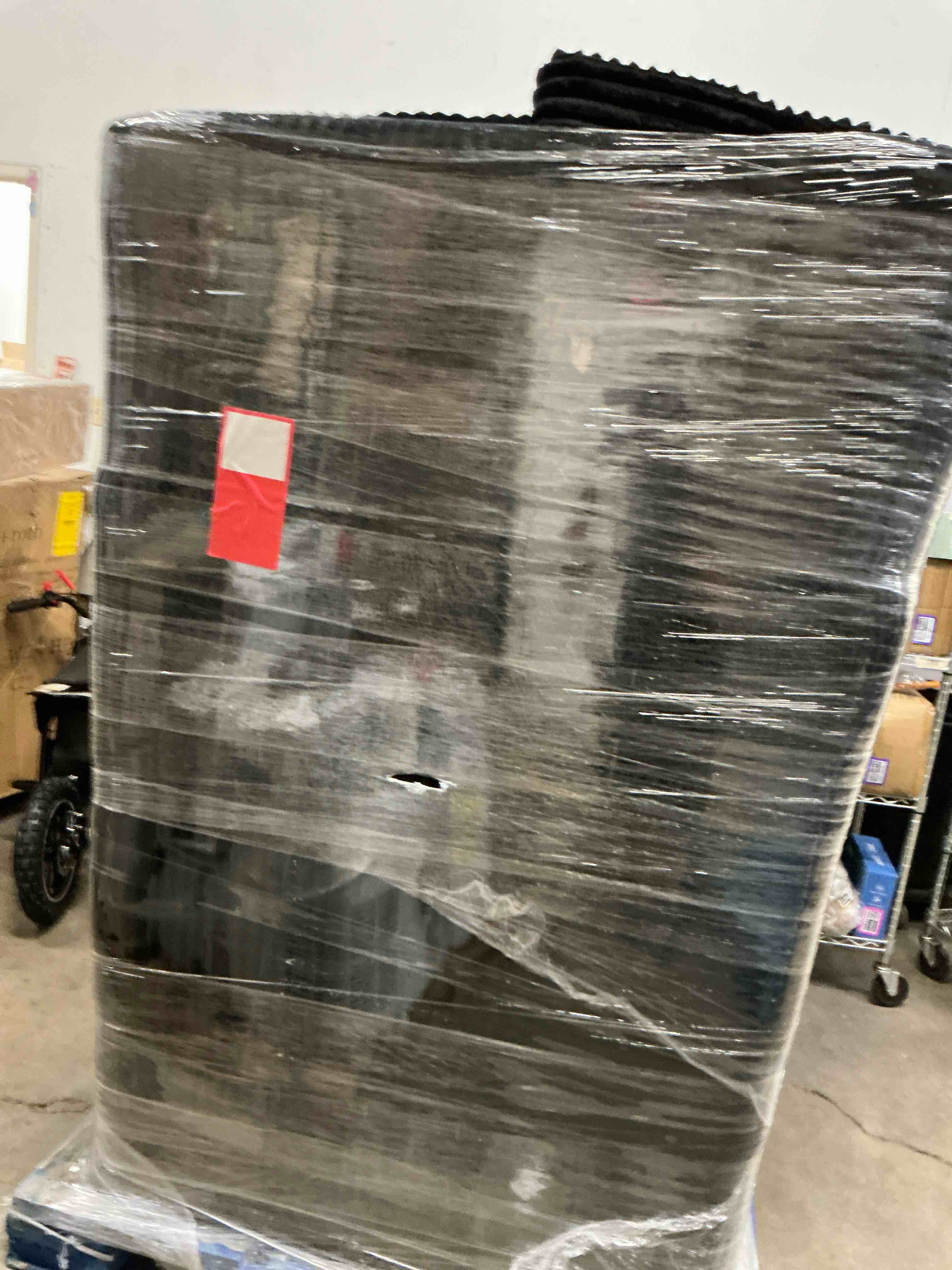 Condition photo showing Good Condition for 104 modular l-shaped sectional sofa with chaise - no assembly required boneless corduroy couch high resilience foam deep black
