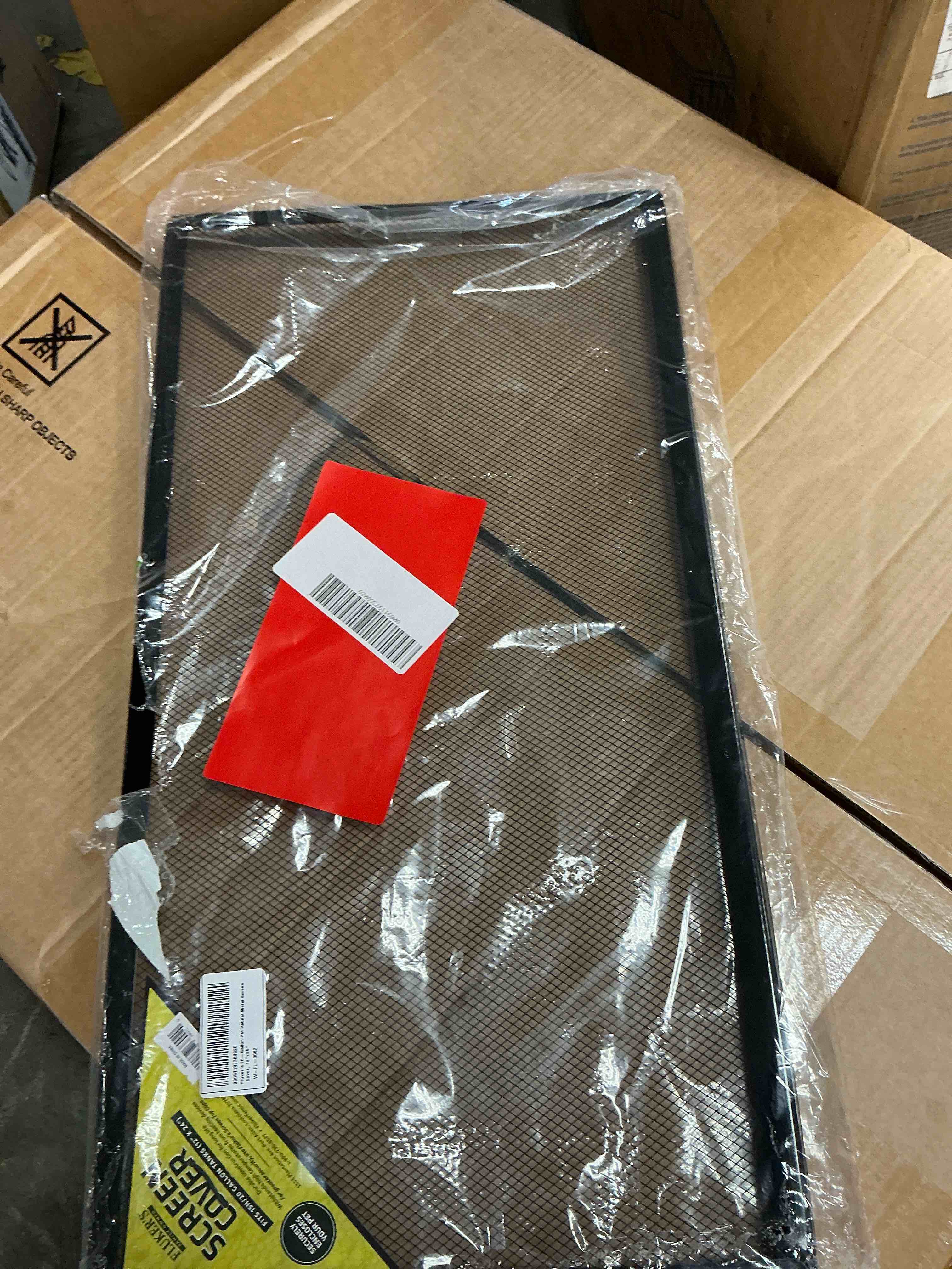 Condition photo showing As Is for fluker's screen cover