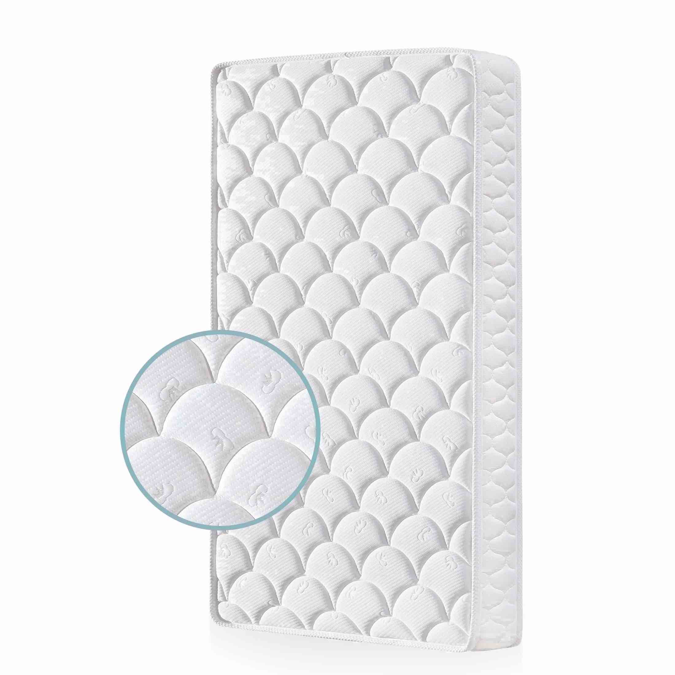 Premium Foam Crib Mattress Baby Crib & Toddler Mattress Knitted Cotton Surface - Soft Hypoallergenic Toddler Bed Mattress 52 L X 27.6 W X 5 Th