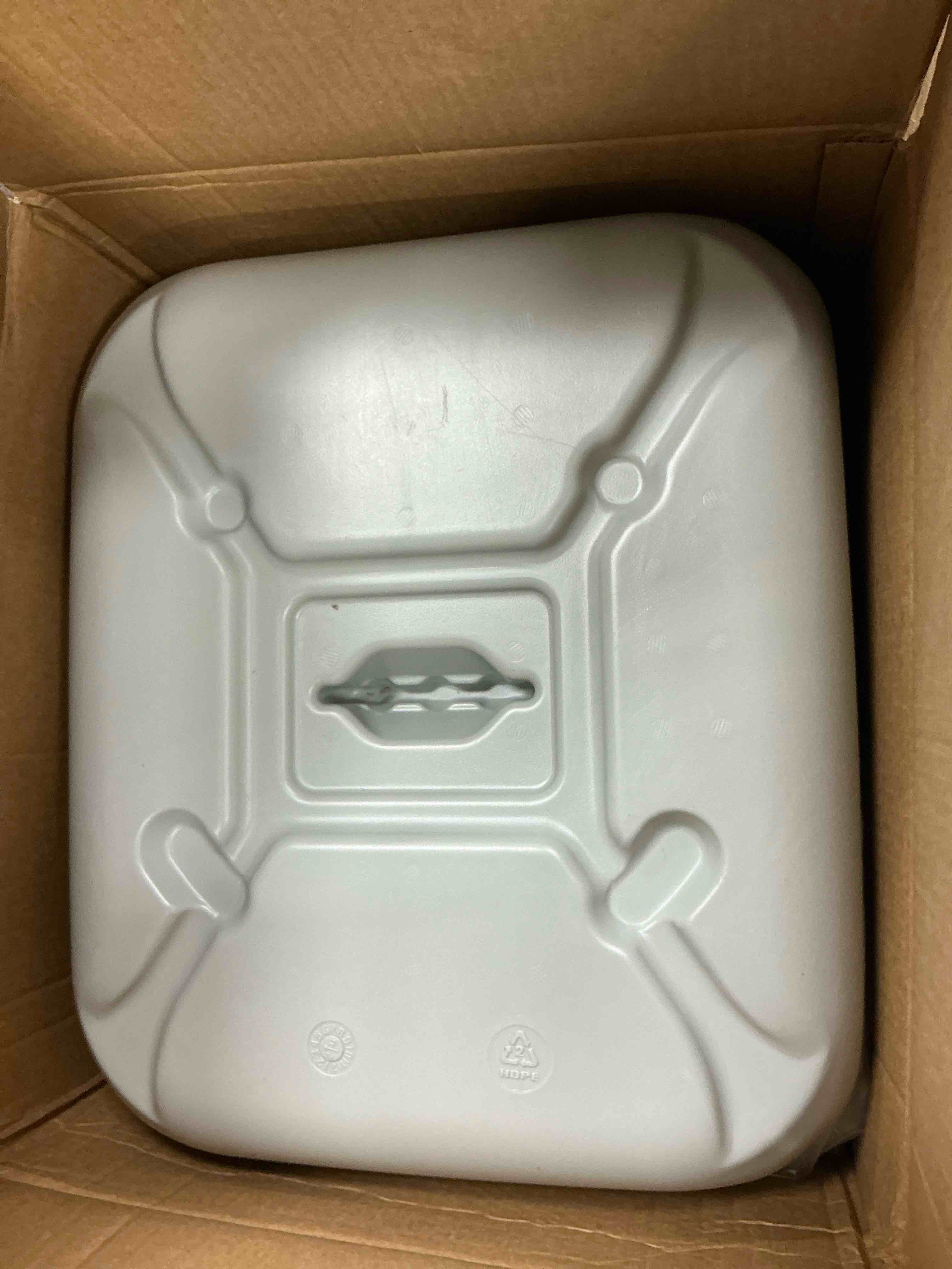 Condition photo showing Good Condition for kohree 5.8 gal portable toilet with level indicator leak-proof porta potty for rv camper boat home use