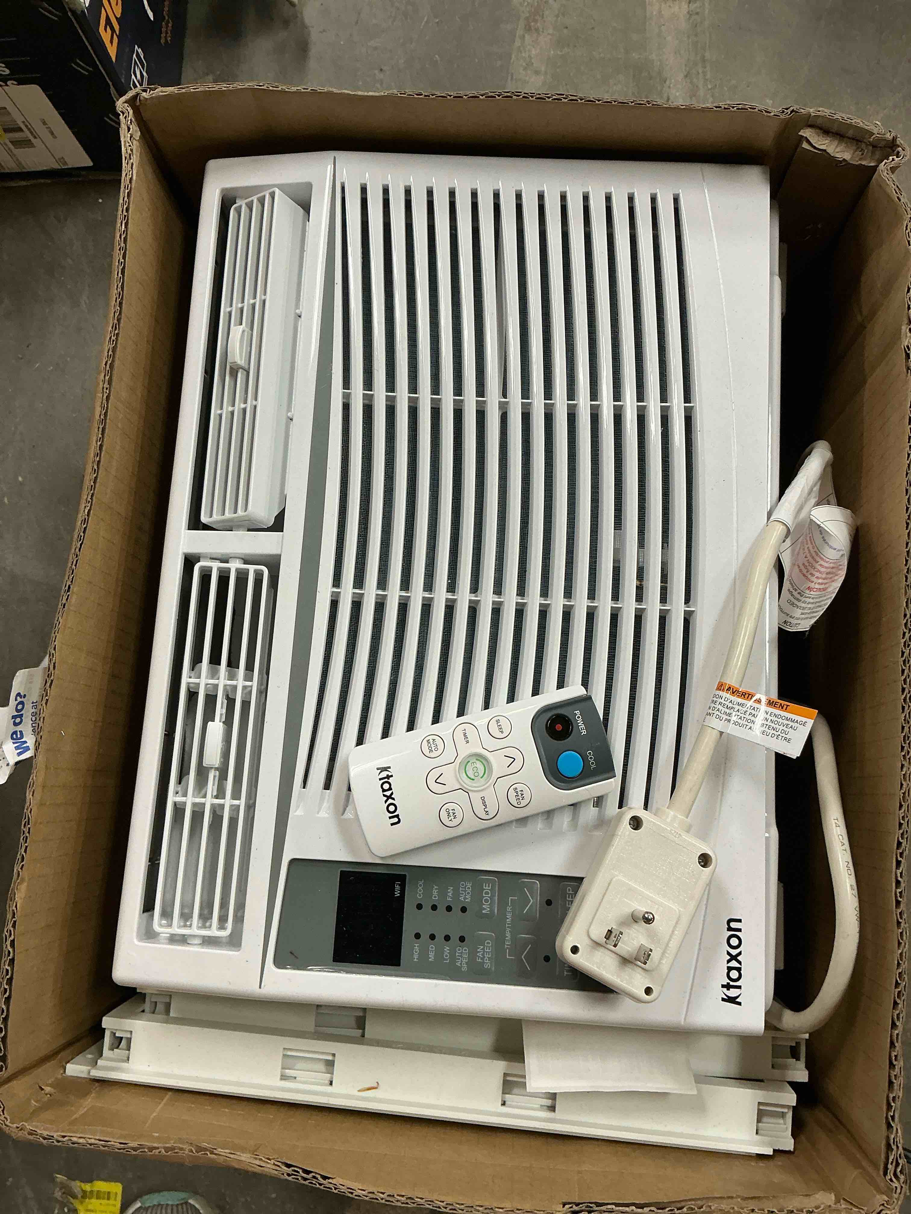 Condition photo showing Good Condition for ktaxon wifi wnabled 6000btu window air conditioner with remote, white 6000btu