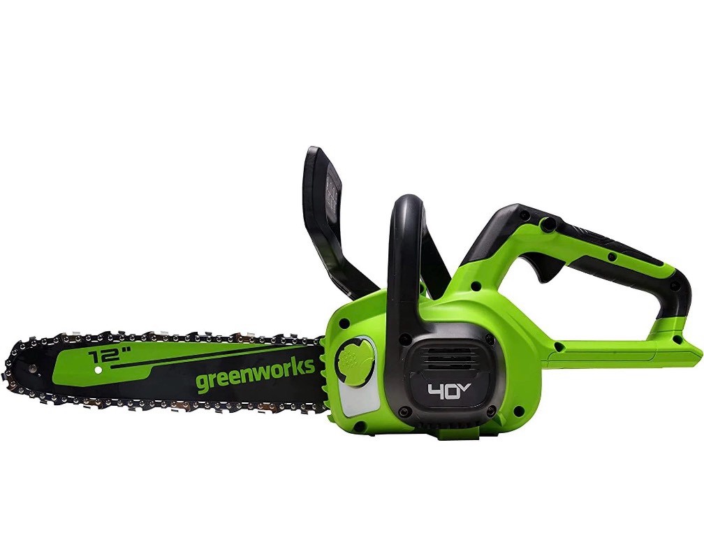 Greenworks 40V 12-Inch Chainsaw, Tool Only