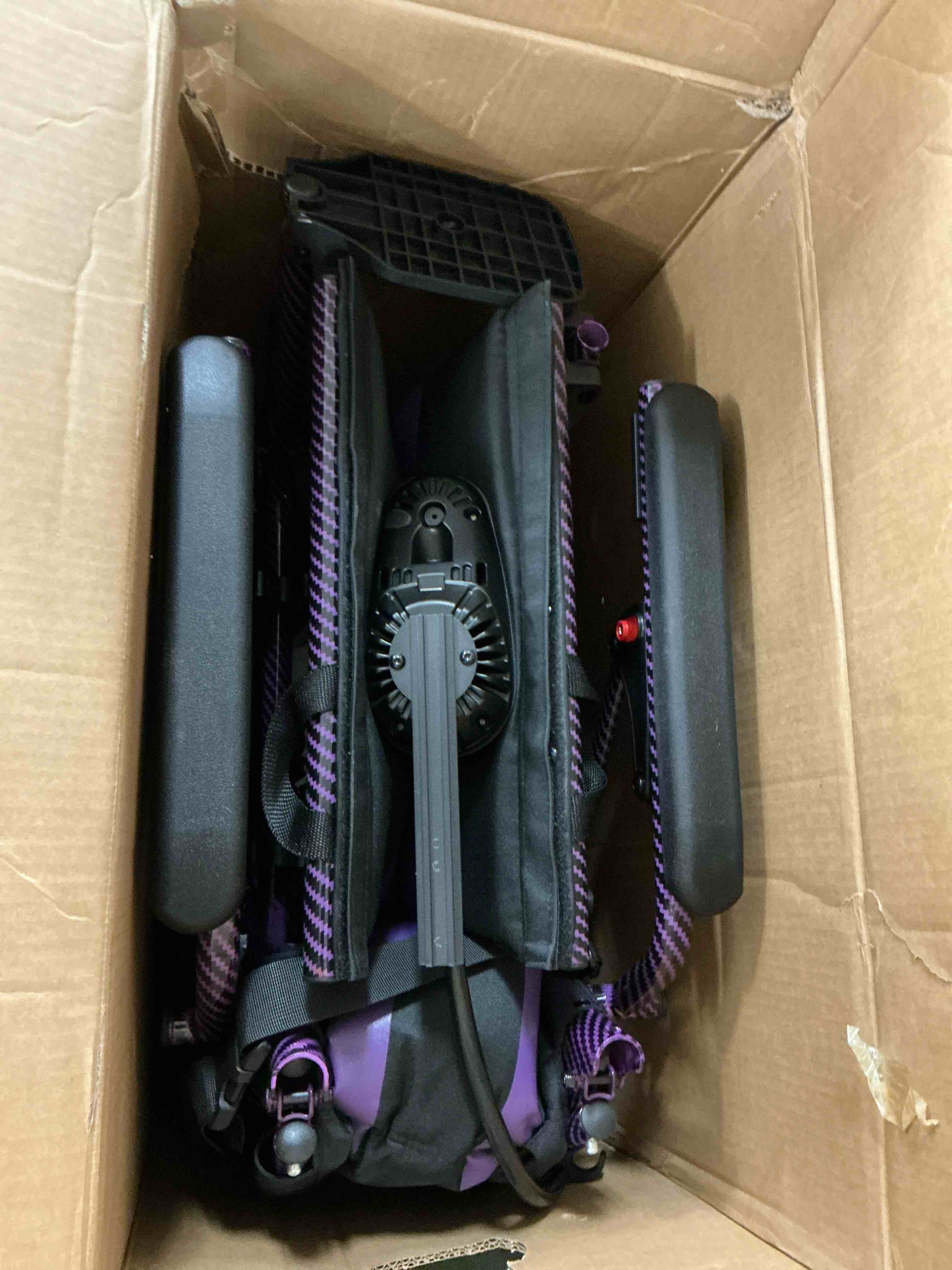 Condition photo showing Good Condition for arshin electric wheelchair lightweight foldable,20+ miles electric wheelchairs for adults,360°joystick motorized wheelchair,286+ lbs capacity,purple