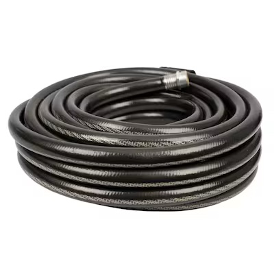 NeverKink Teknor Apex 5/8-in x 60-ft Heavy -Duty Kink Free Vinyl Gray Coiled Hose