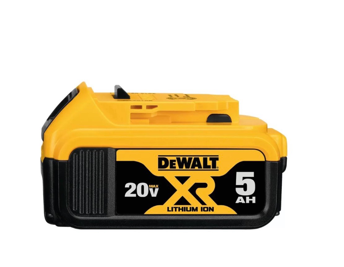 dewalt 20 -volt 1 -pack lithium-ion ( 5.0 ah battery )