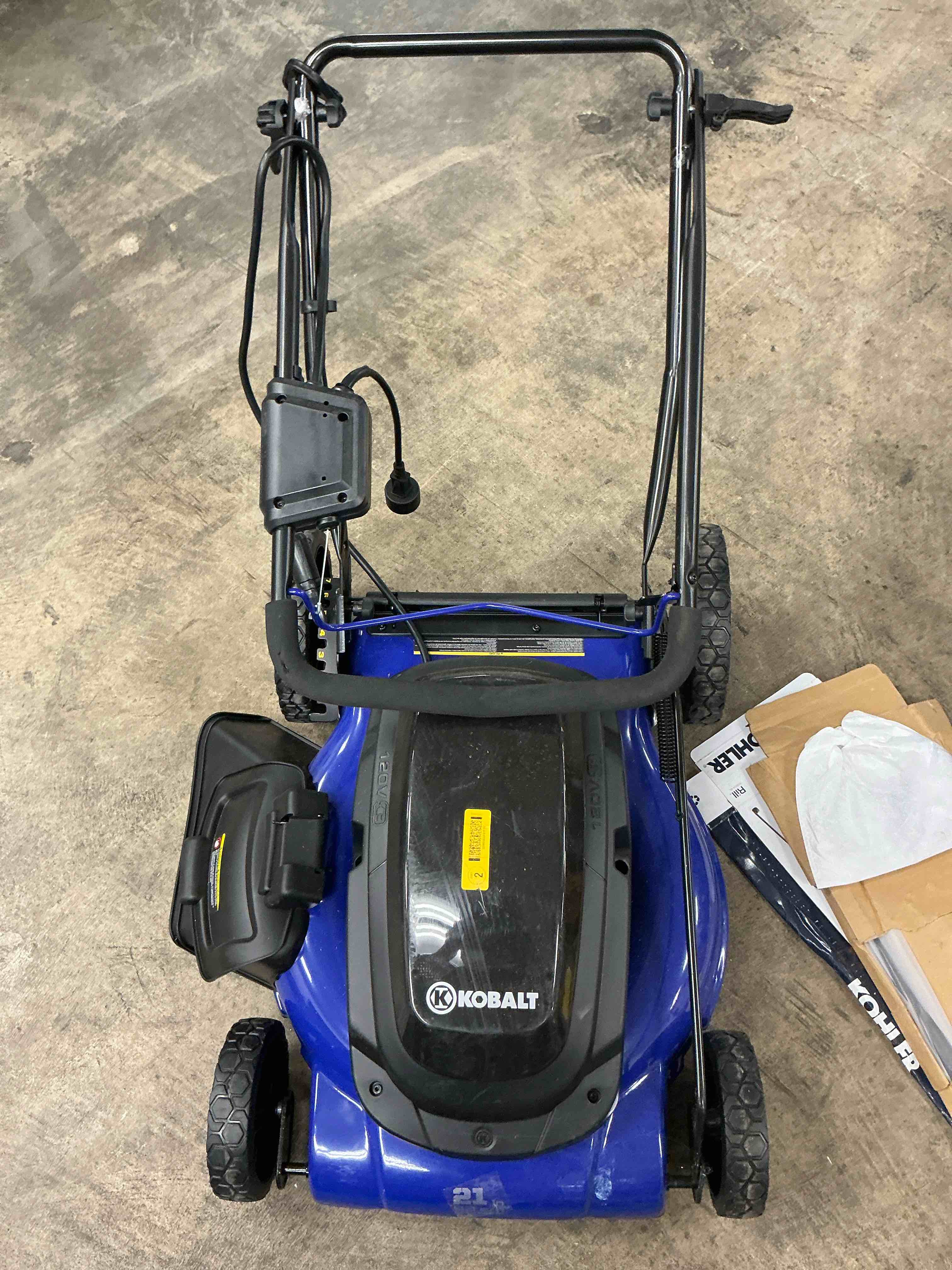 Condition photo showing Good Condition for kobalt 13 -amp 21-in corded lawn mower