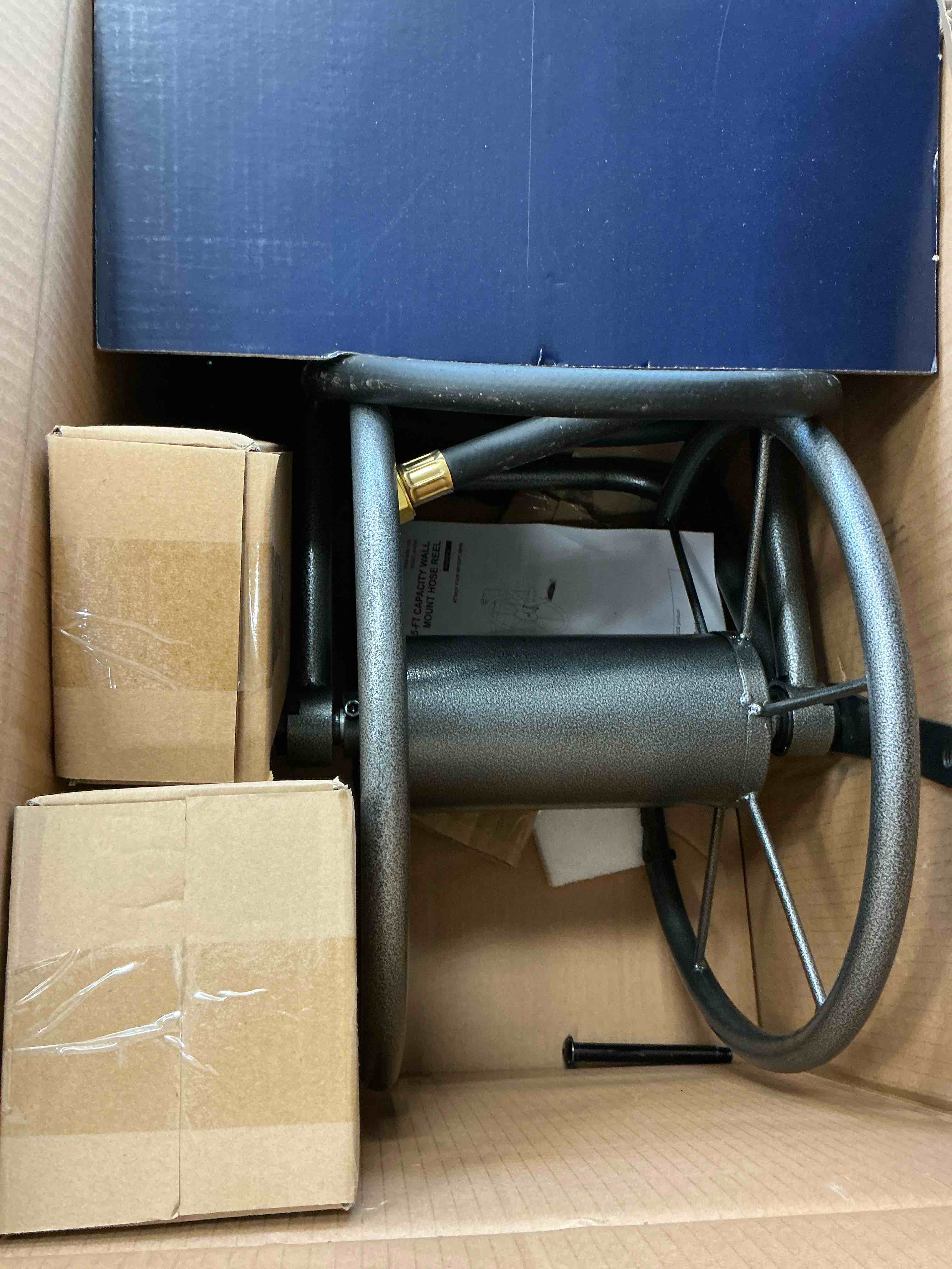 Condition photo showing Good Condition for project source steel 125-ft wall-mount hose reel