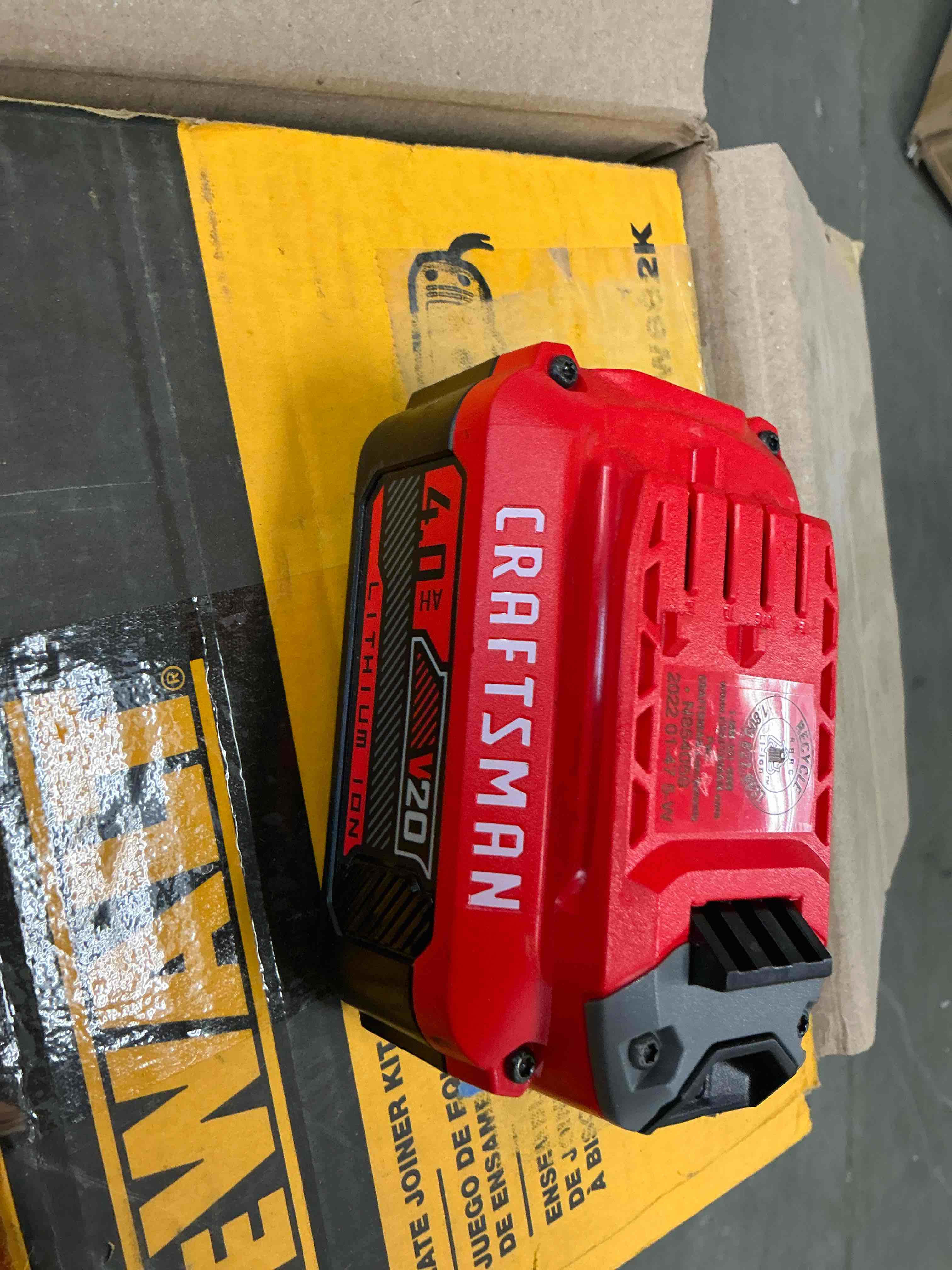 Condition photo showing Good Condition for craftsman v20 20 -volt 1 -pack lithium-ion ( 4.0 ah battery )