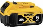 dewalt 20v max xr battery 5 ah lithium ion