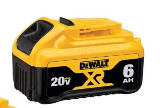 dewalt 20v max xr battery 6 ah lithium ion