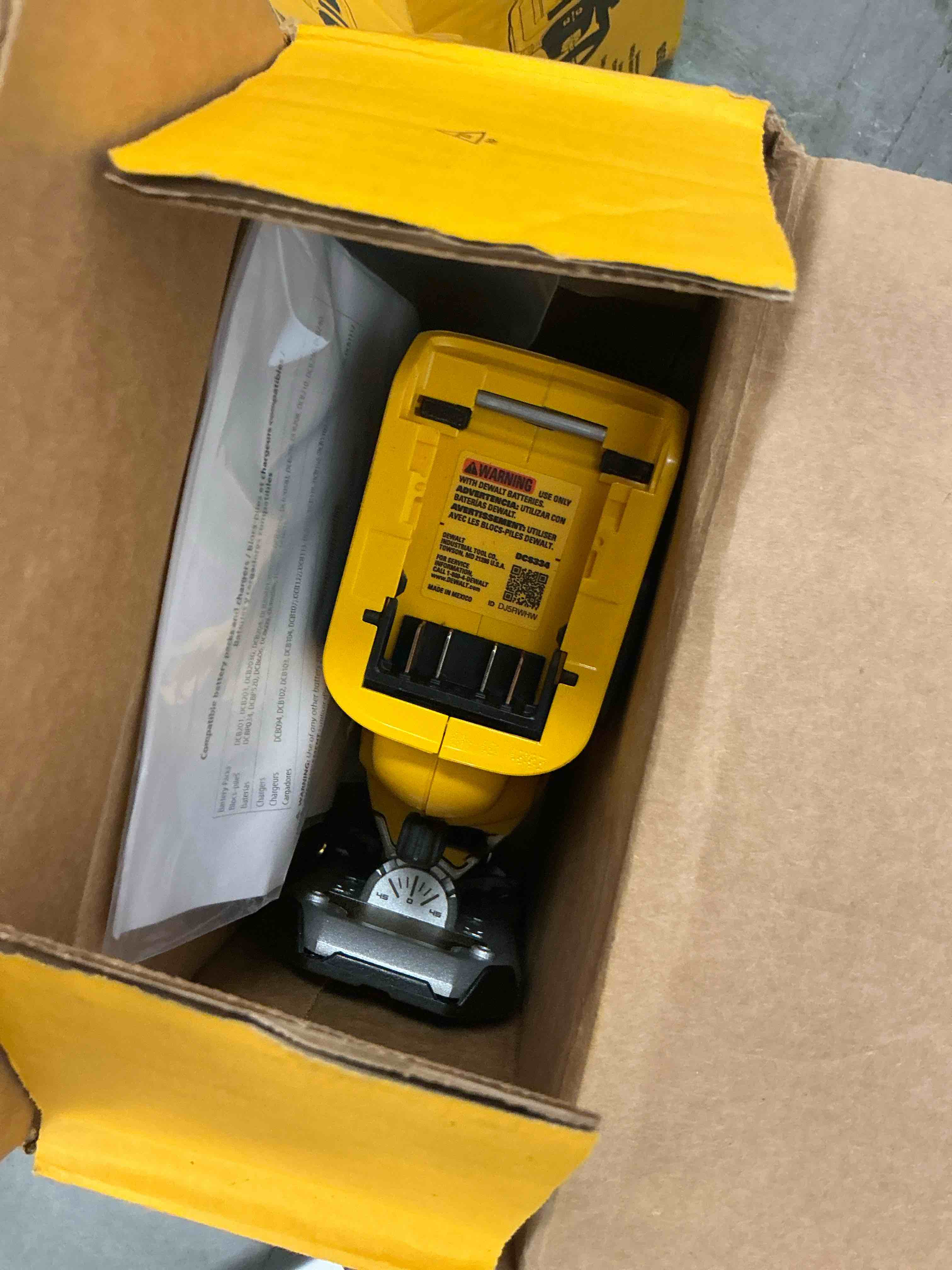 Condition photo showing Good Condition for dewalt xr 20-volt max brushless variable speed keyless cordless jigsaw (battery not included and charger not included)