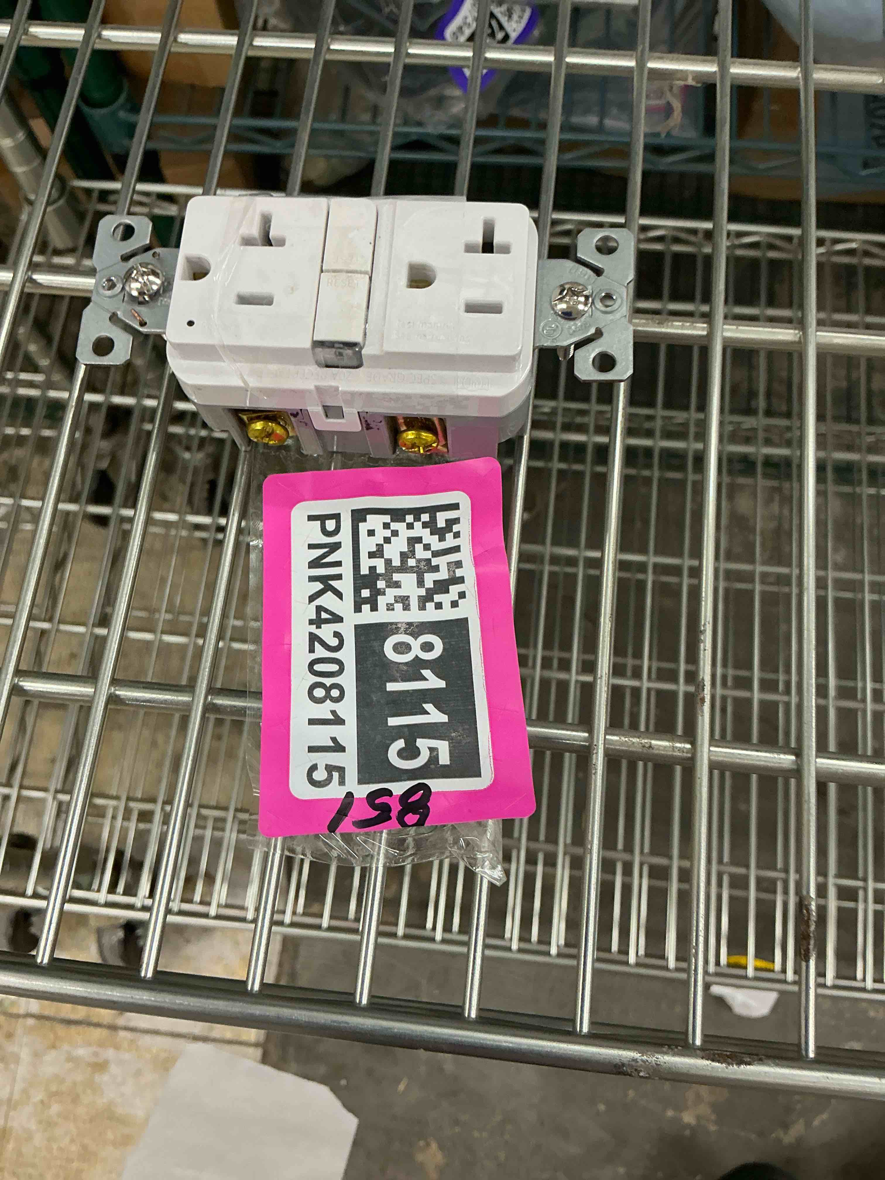 Condition photo showing Good Condition for eaton 20 -amp 125-volt tamper resistant weather resistant gfci residential decorator outlet