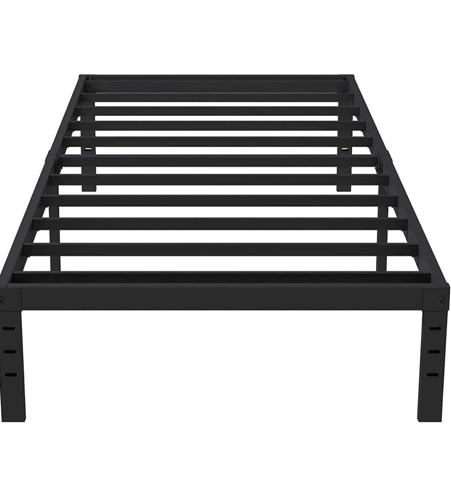 Eavesince Bed Frames 18 in Heavy Duty Standard Bed Frames, Twin-XL