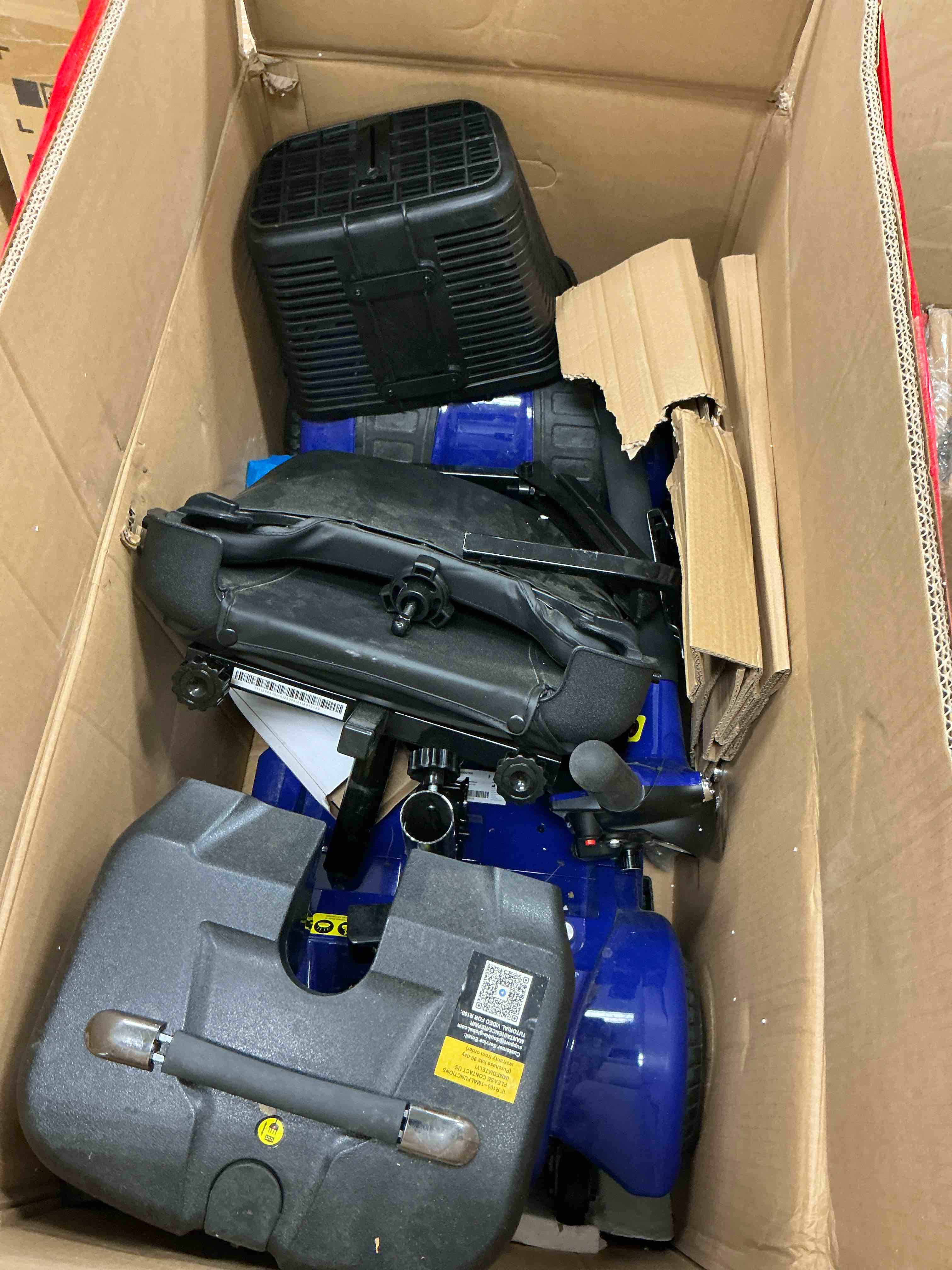 Condition photo showing Good Condition for arshin upgrade 4 wheels mobility scooters for seniors & adult,all terrain motorized scooters with 300 lbs,blue