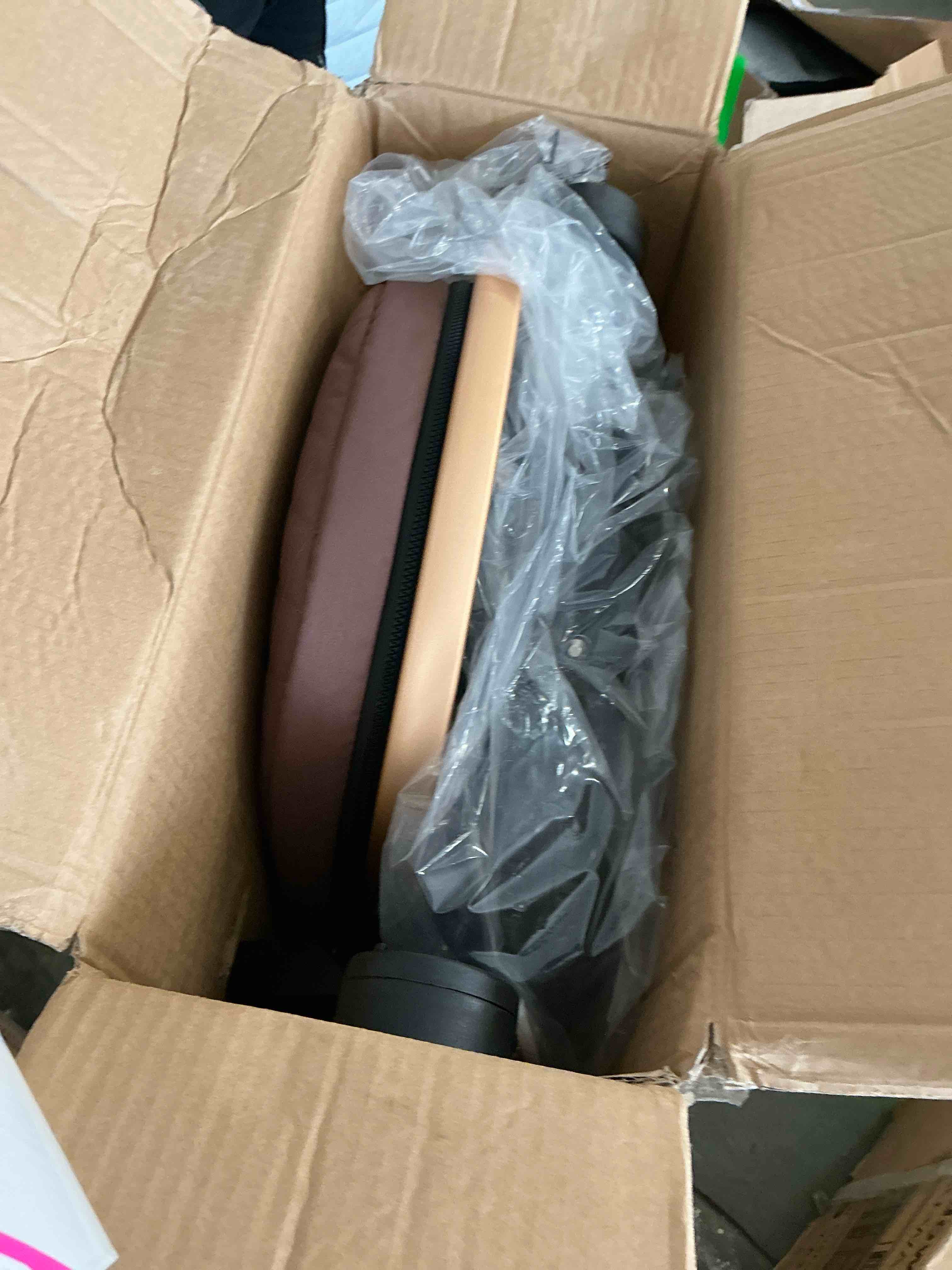 Condition photo showing Good Condition for vomeast baby stroller, foldable aluminum alloy stroller with reversible, travel stroller for newborn infant, brown
