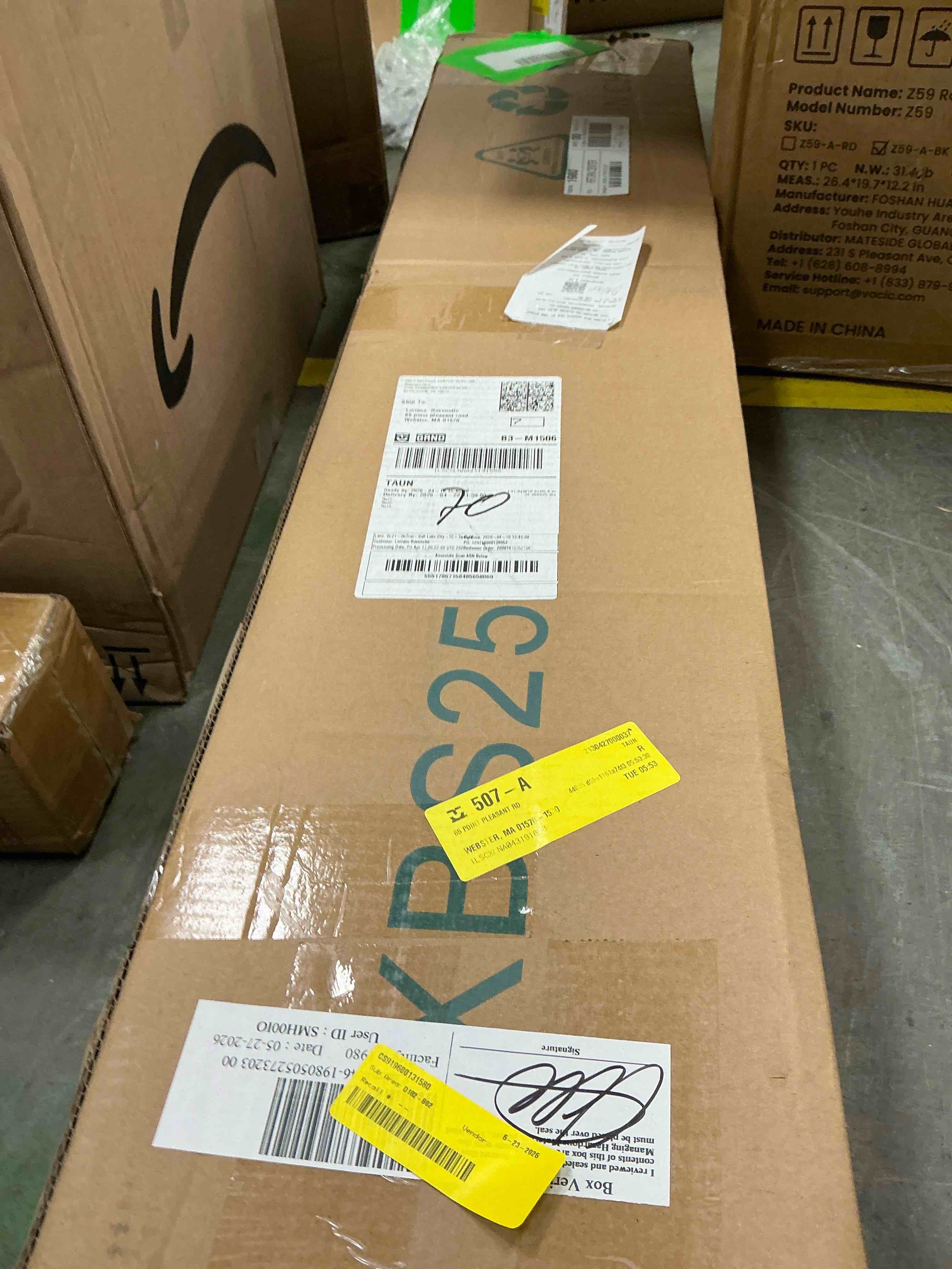 Condition photo showing New/Like New for uliesc 9 inch king metal box spring, sturdy mattress foundation, fabric cover included, easy assembly