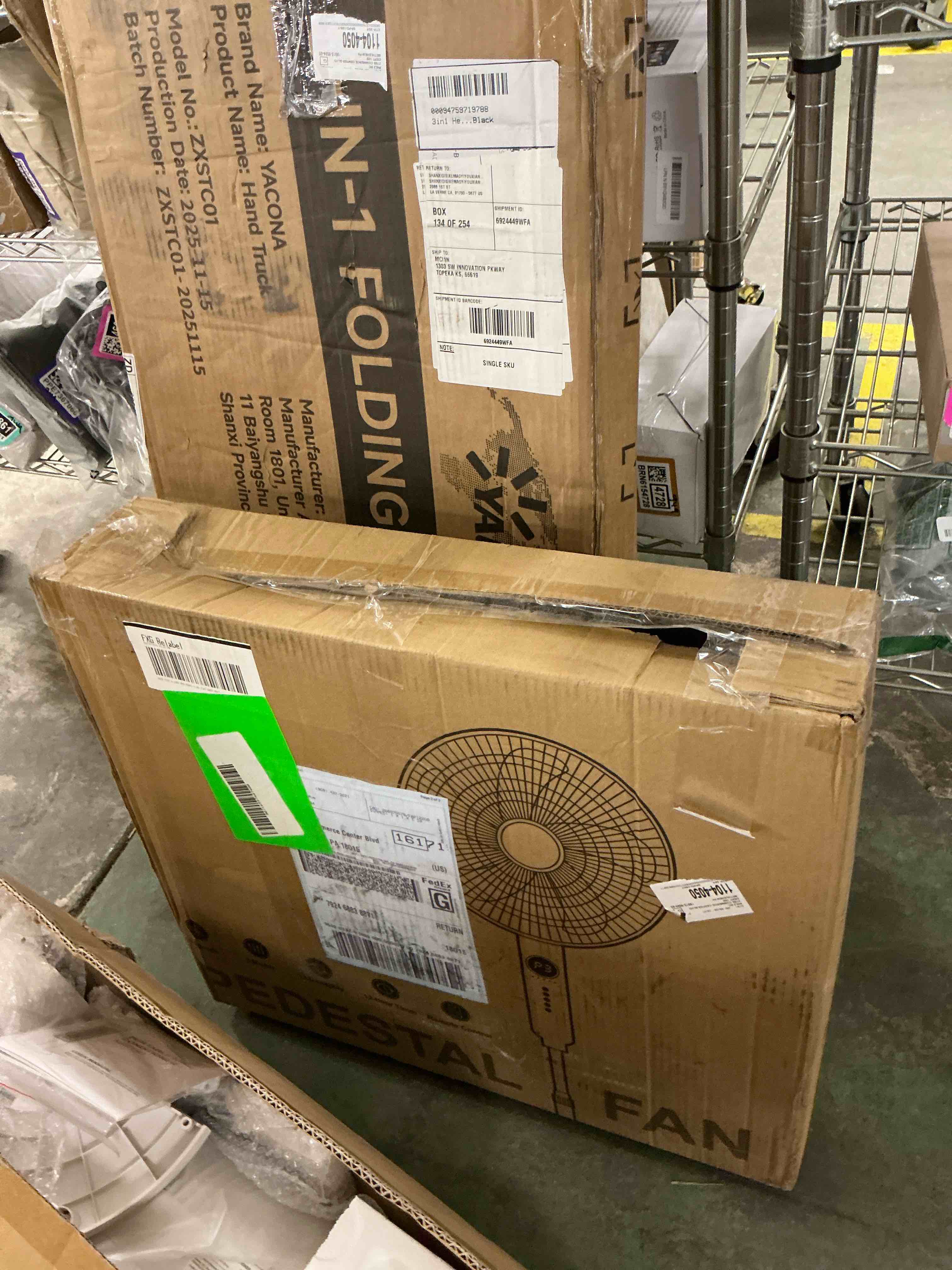 Condition photo showing Good Condition for 16 oscillating pedestal fan with remote 3-speed stand up fan with adjustable height and tilt less noise cooling fan for home office room bedroom