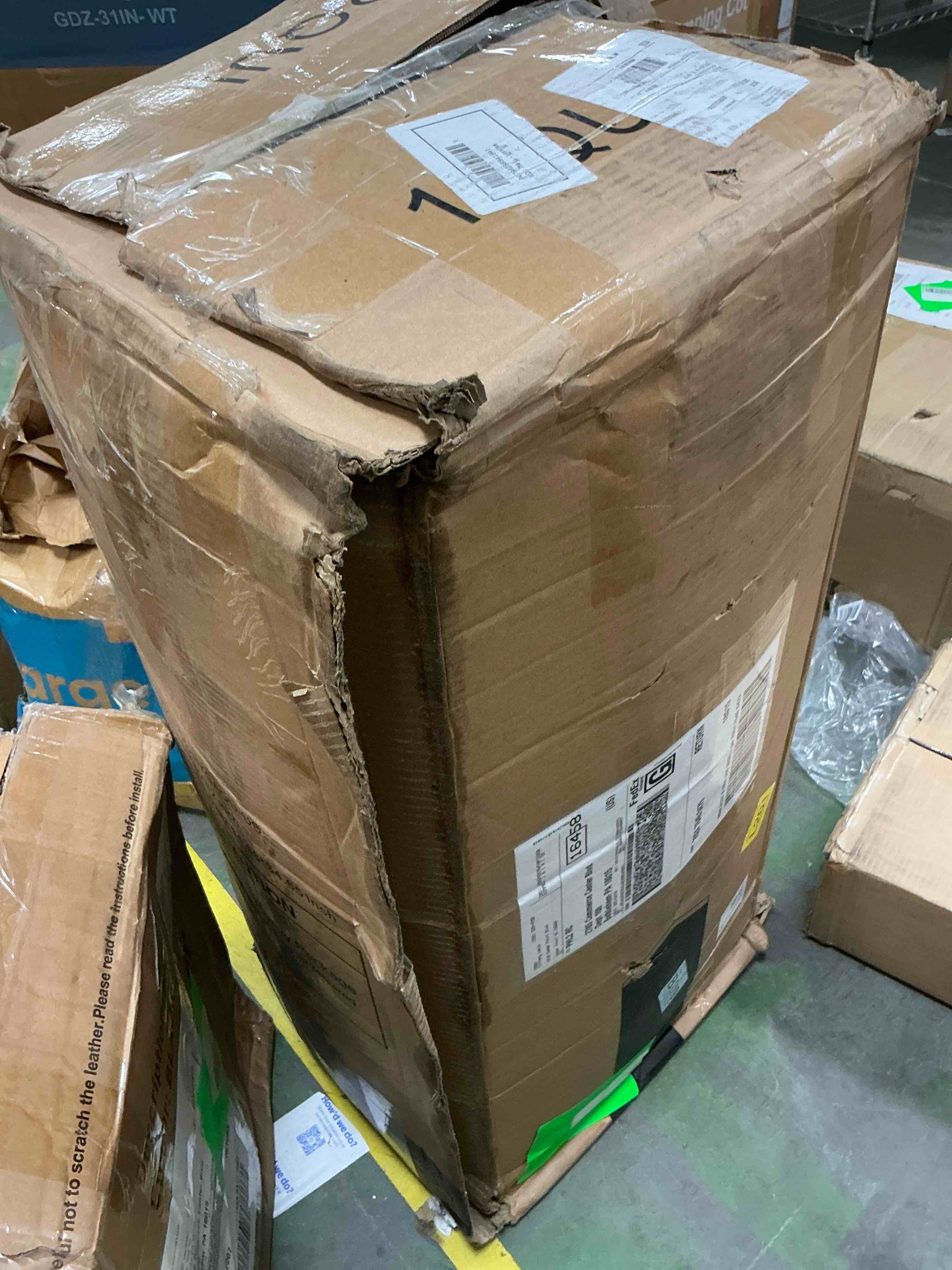 Condition photo showing New/Like New for kow mattress 12 inch queen size memory foam hybrid mattress in a box plush firmness