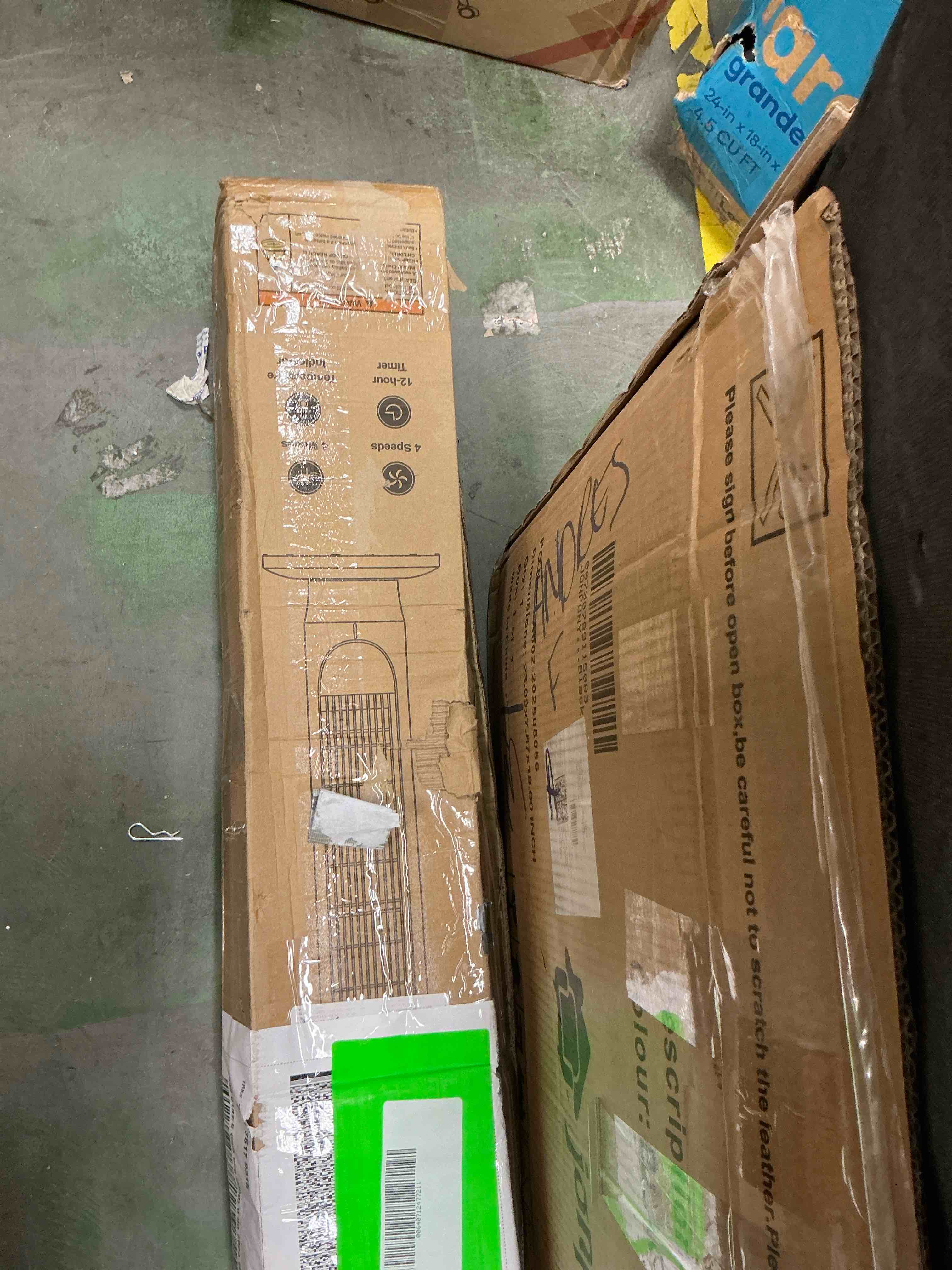 Condition photo showing Good Condition for tower fan for home with remote  31  bladeless floor fans for home  4 modes & 4 speeds  12h timer  led display  wide oscillating wide cooling for bedroom  office