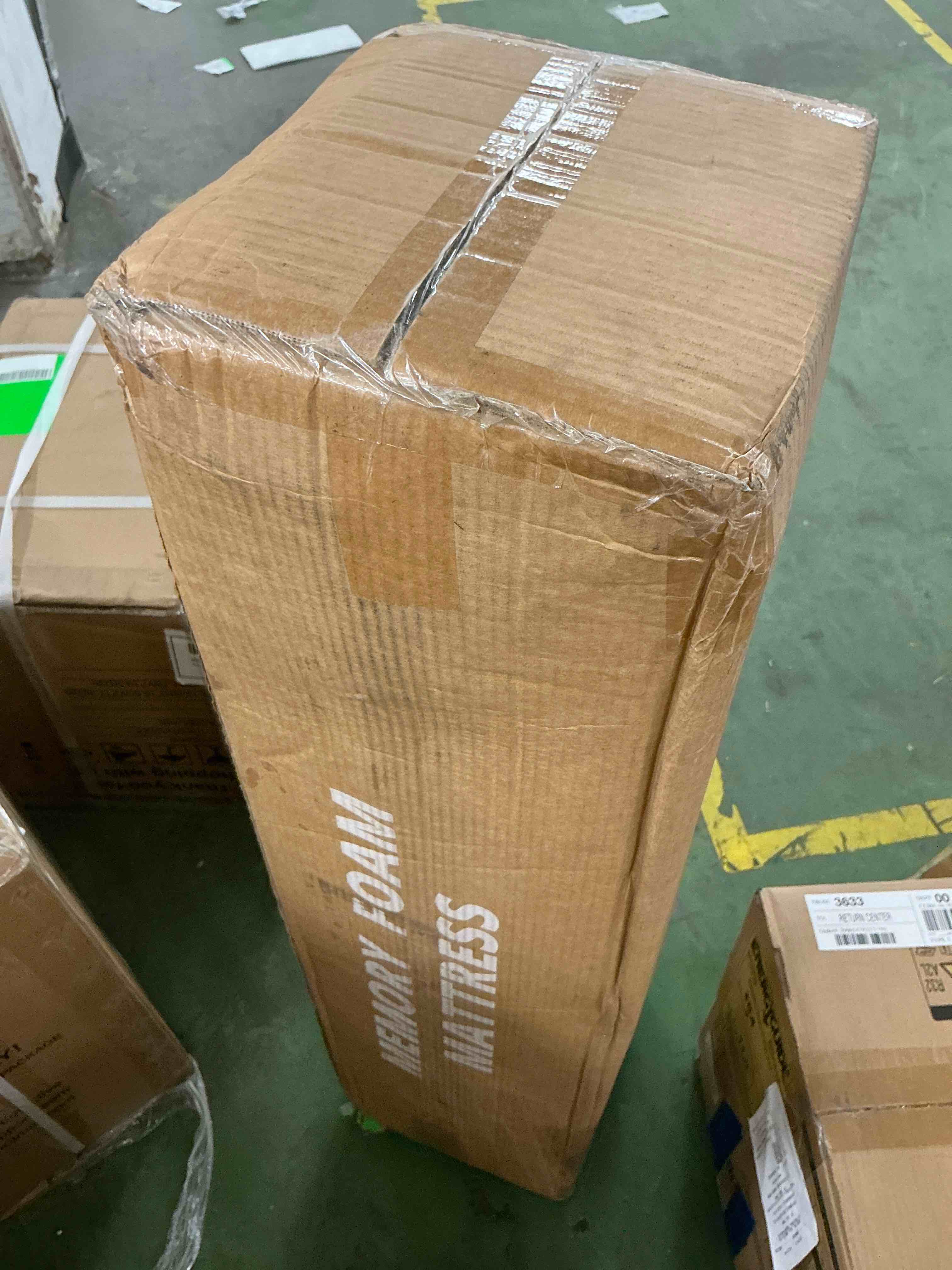 Condition photo showing New/Like New for mlily ego white twin mattress in a box, 6 inch memory foam mattress