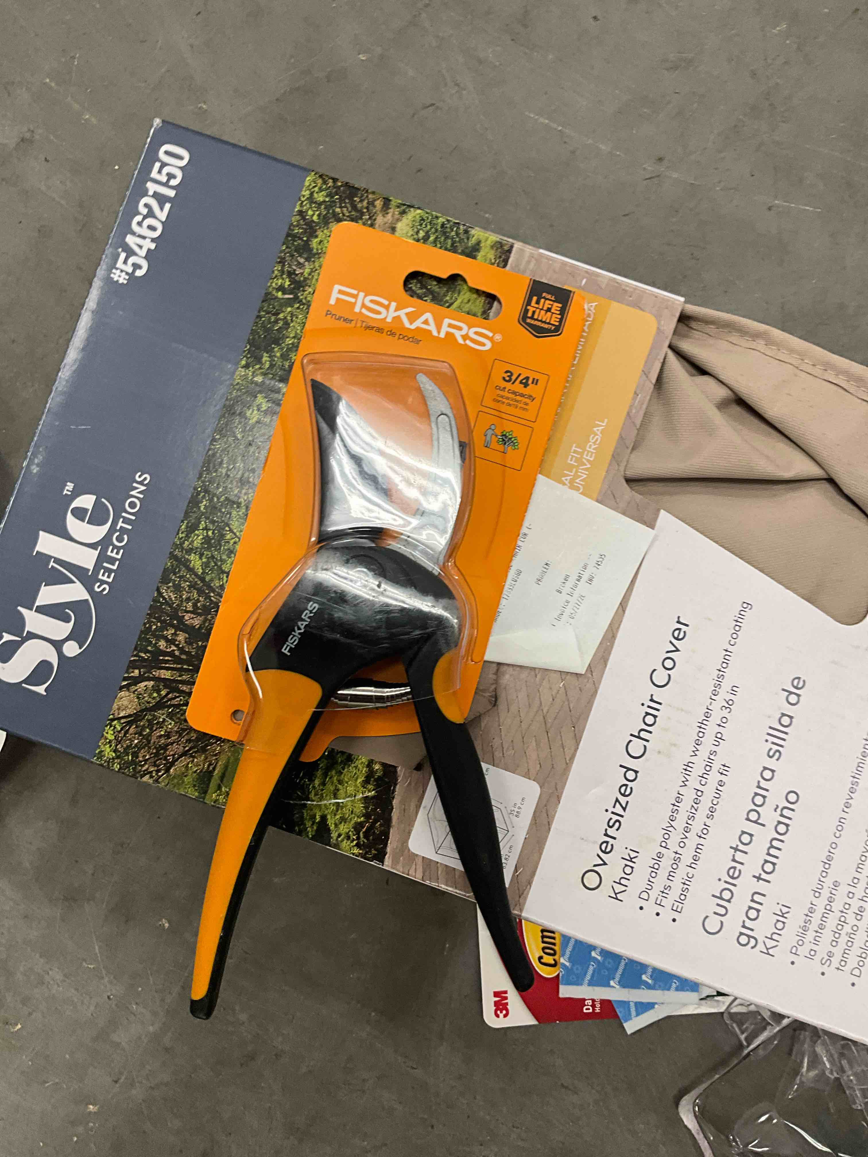 Condition photo showing Good Condition for fiskars large bypass pruner  steel blade with softgrip handle for medium to large hands