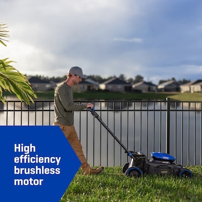 kobalt 48v max (24vx2) 21-in self-propelled mower-mower only