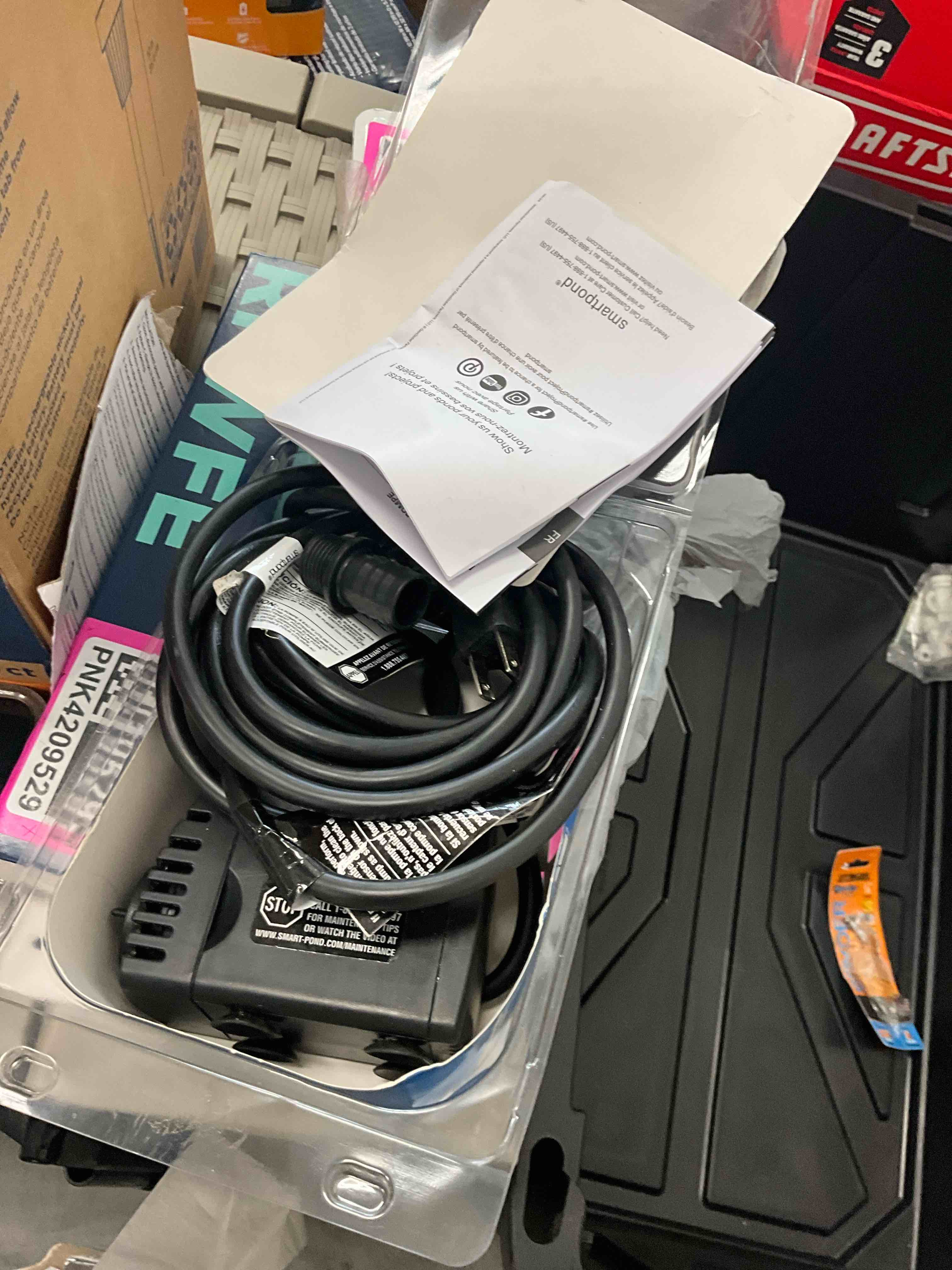 Condition photo showing Good Condition for smartpond low water shut-off 500 -gph submersible corded electric fountain pump