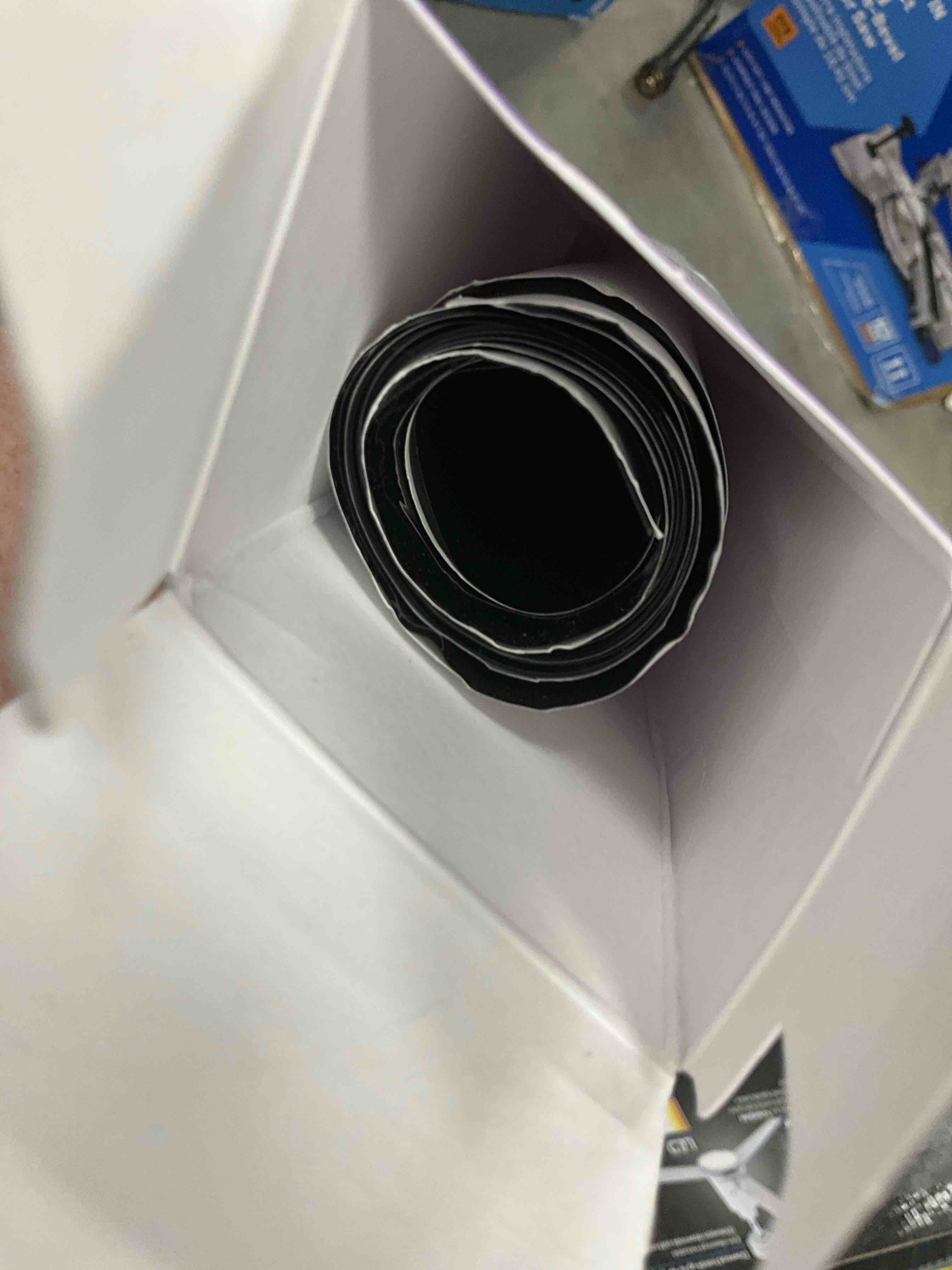 Condition photo showing Good Condition for gila black 36-in x 78-in static cling privacy-control window film