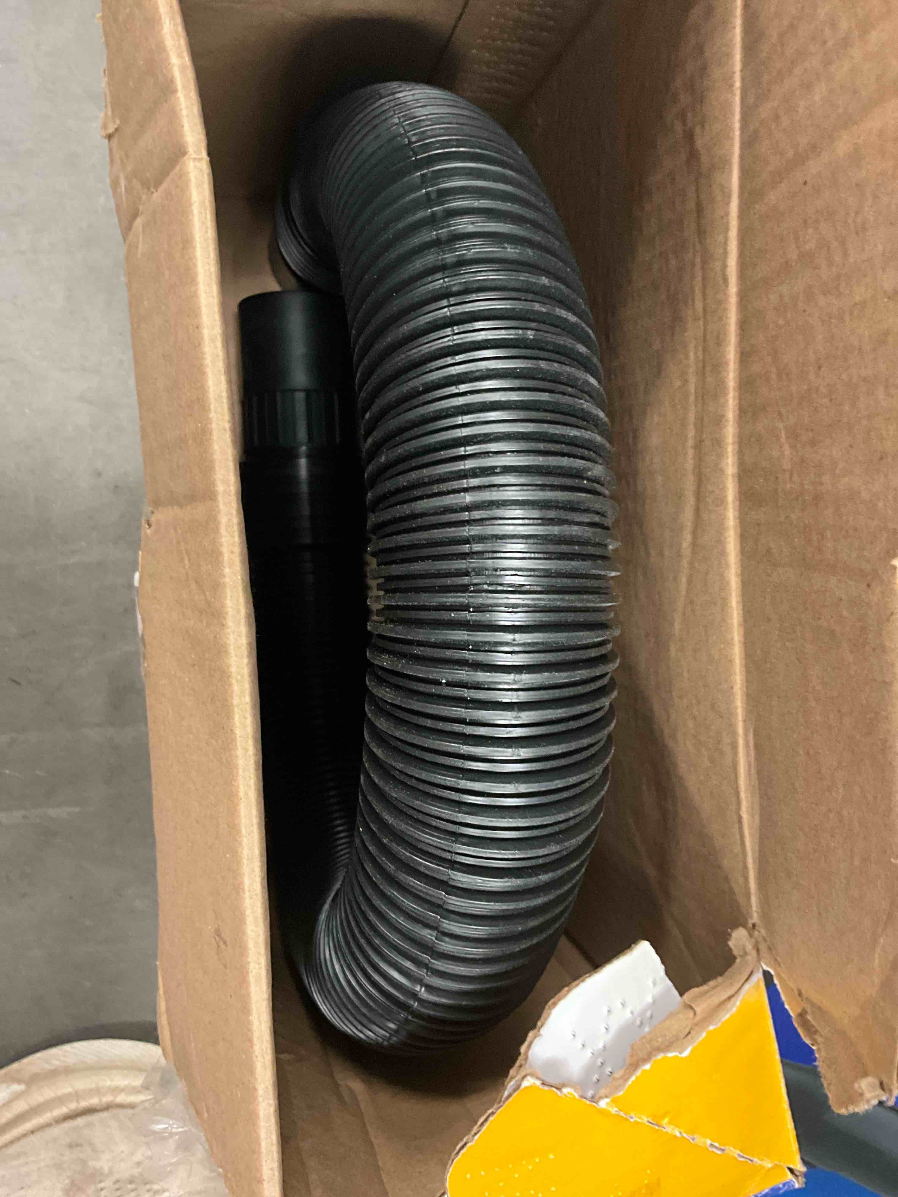Condition photo showing As Is for oneida air systems dust deputy low-pro plus dust separator kit-hose only