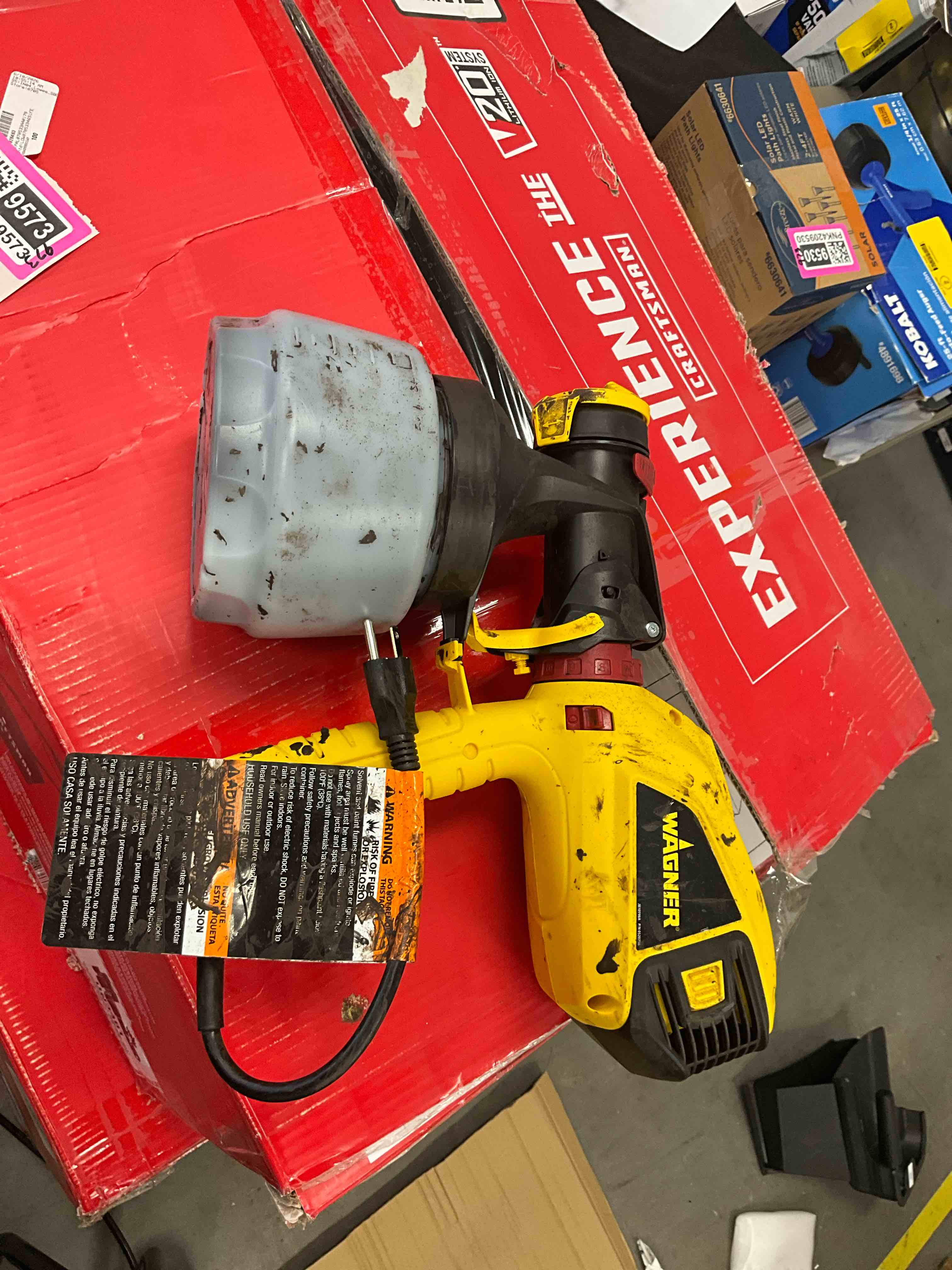 Condition photo showing Good Condition for wagner control spray qx5 paint sprayer