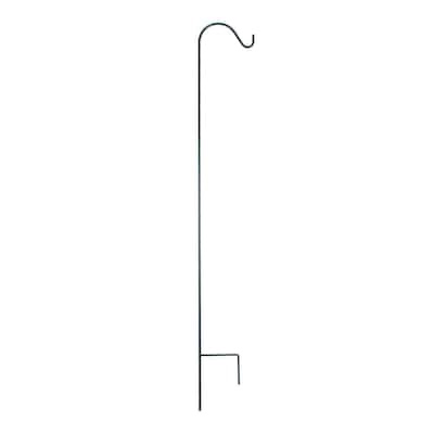 style selections 64-in steel-painted metal traditional shepherd's hook