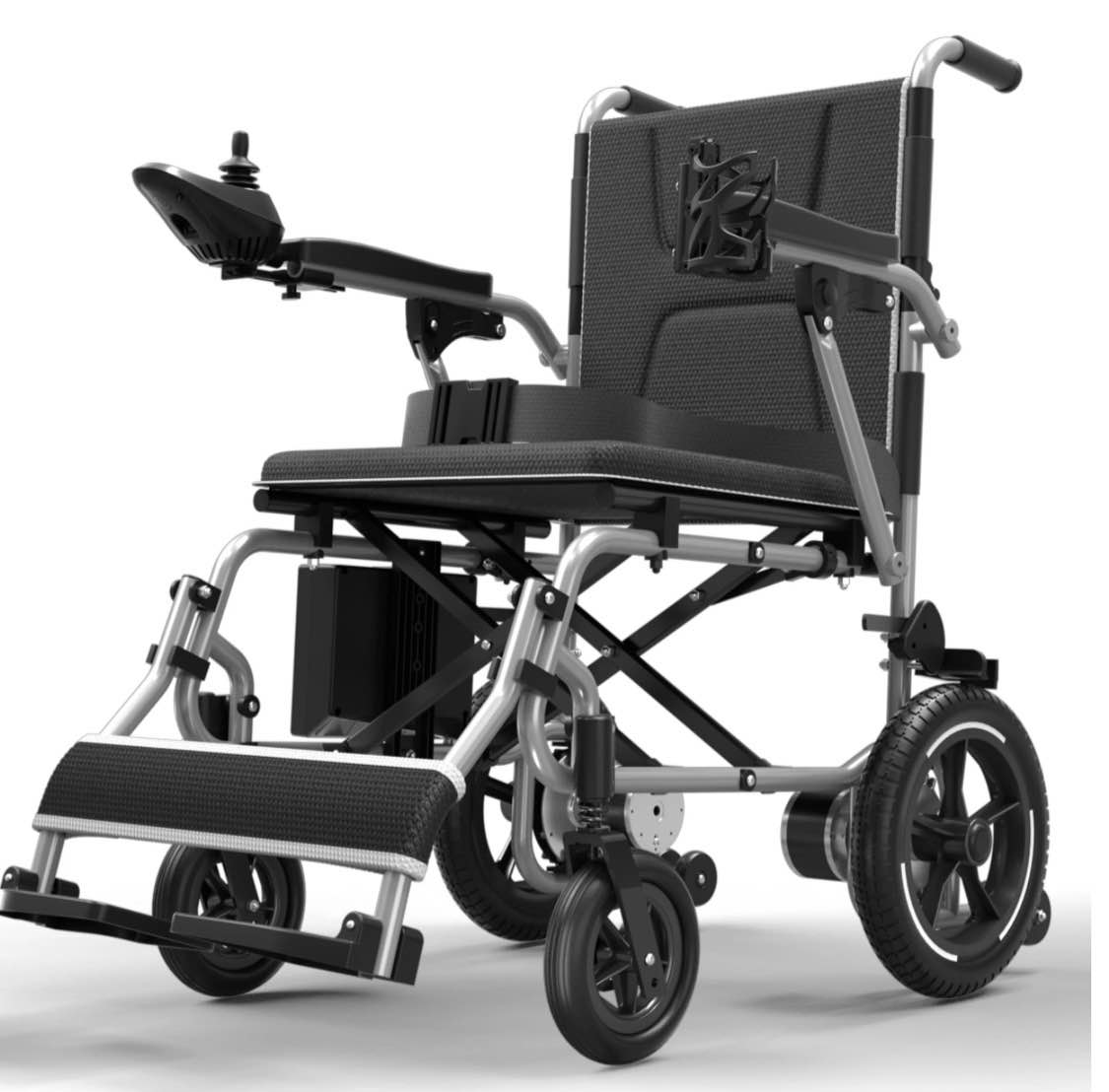 coolhut 37 lbs electric wheelchair 25+ miles long travel range, foldable & lightweight motorized wheelchair with safety features hold up 350lbs 8-year warranty, ideal for seniors & travel