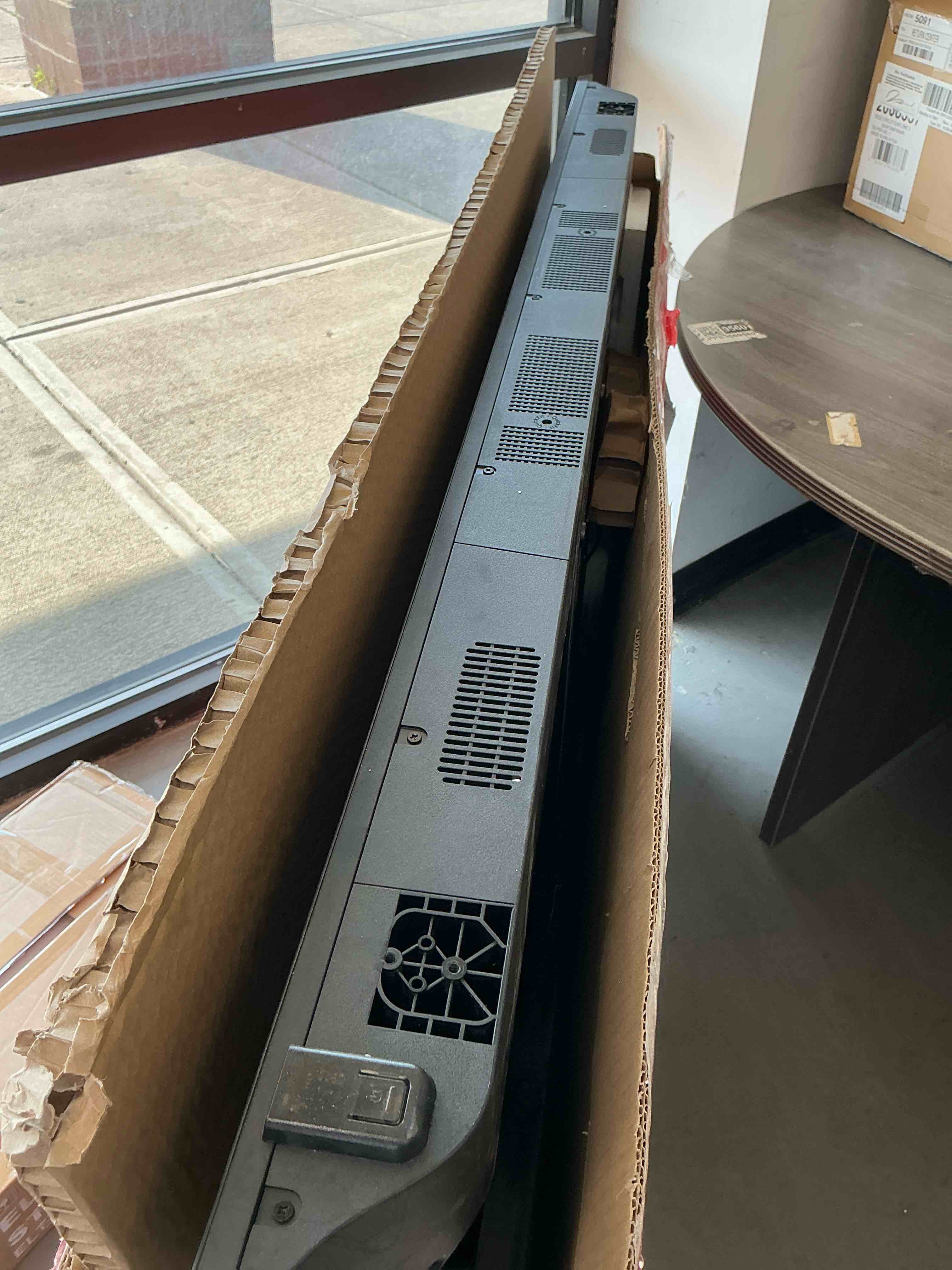 Condition photo showing As Is for vizio 55 class quantum 4k qled hdr smart tv (new) m55q6-l4