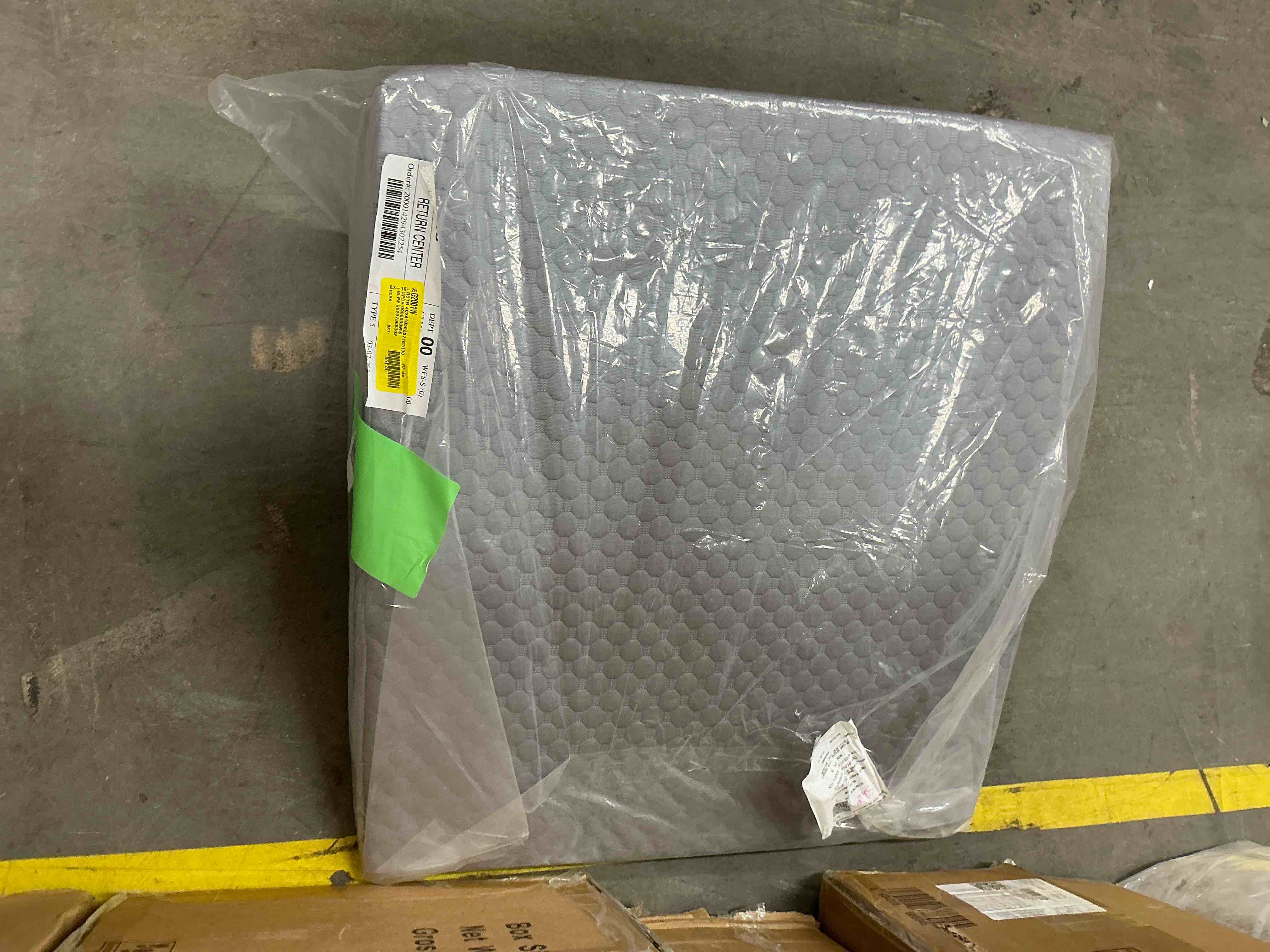 Condition photo showing Good Condition for bed wedge pillow for sleeping, elevated wedge pillow for sleep apnea with air layer washable cover, 12inch foam wedge triangle pillow for acid reflux, gerd, snoring and after surgery, grey