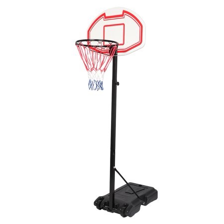 ktaxon portable 5.2-6.9ft adjustable basketball hoop system  removable basketball goal stand for kids  outdoor/indoor