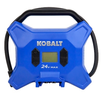 kobalt cordless high pressure 24-volt li-ion air inflator (power source: battery ) tool only