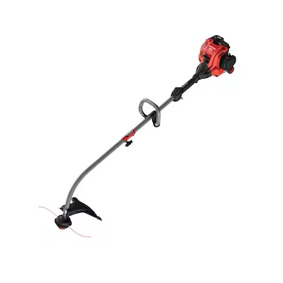 craftsman wc2200 25-cc 2-cycle 17-in curved shaft attachment capable gas string trimmer edger conversion capable