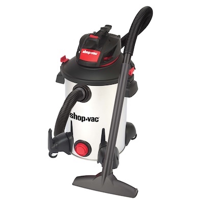 the shop-vac(5761311) 12 gallon* 6.0 peak hp** stainless steel wet/dry vacuum
