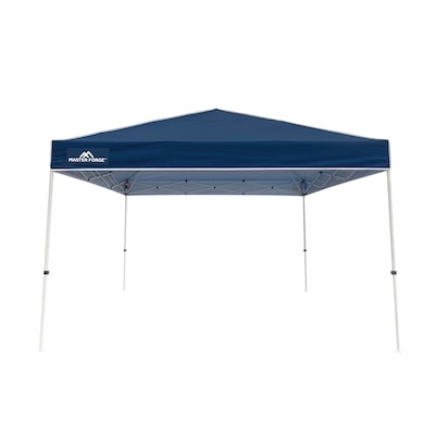master forge 12-ft x 12-ft square blue pop-up canopy