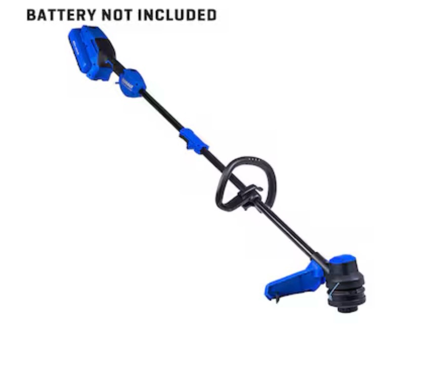 kobalt gen4 40-volt 15-in straight shaft battery string trimmer
