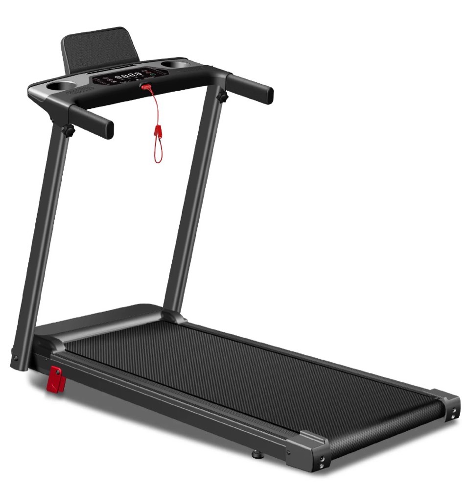 tomile foldable electric treadmill for home, 3.0 hp portable treadmill with incline for running exercise, 300 lb capacity