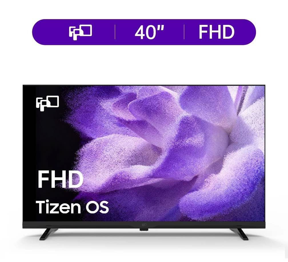 fpd 40-inch google tv smart os 2025 full hd 1080p hdr10 & dolby audio | chromecast built-in + voice remote | immersive viewing experience | palette-series cg40-p3