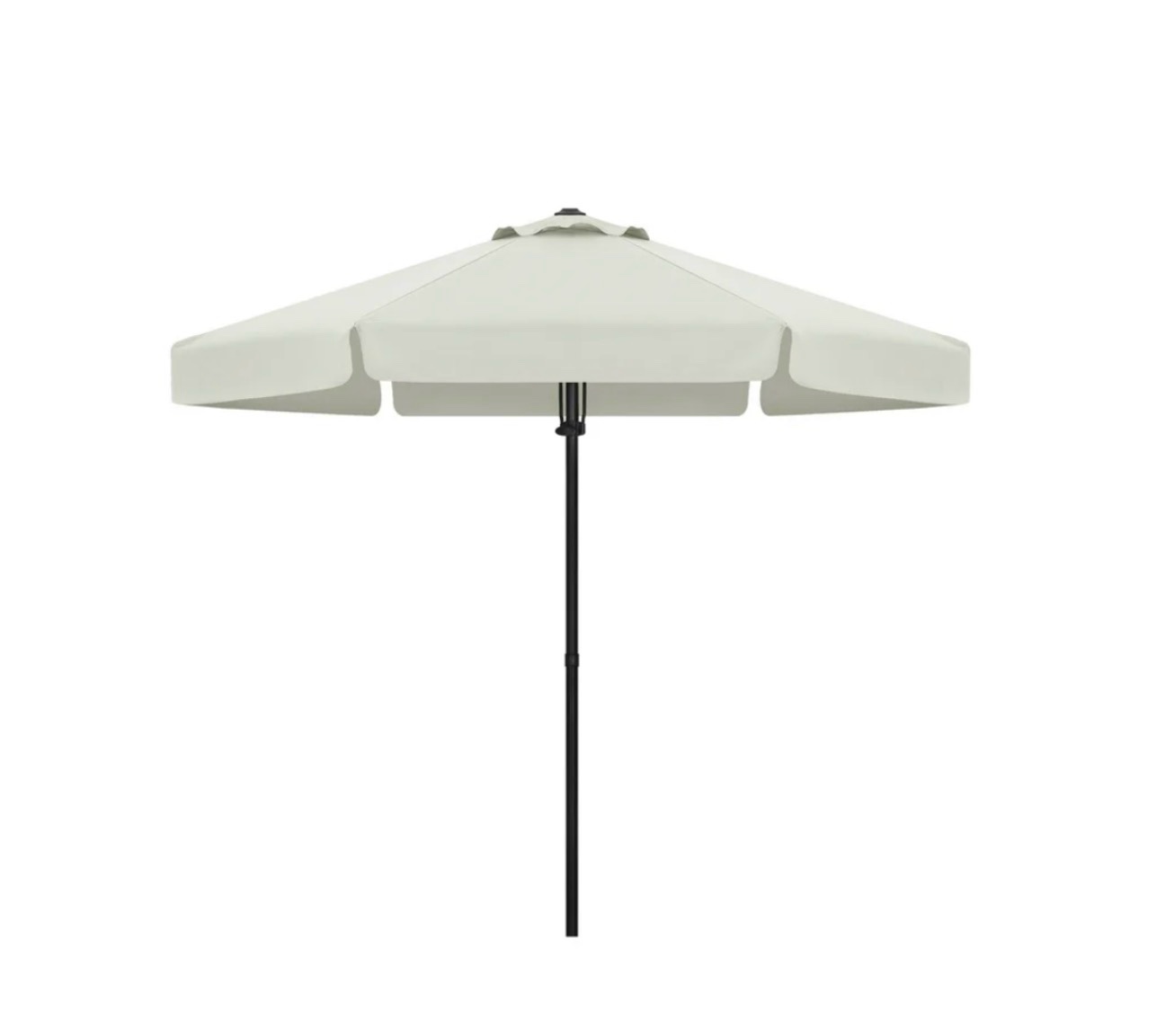 abccanopy 7.5ft outdoor market hand push patio umbrella with hanging edge 12+colors  light beige