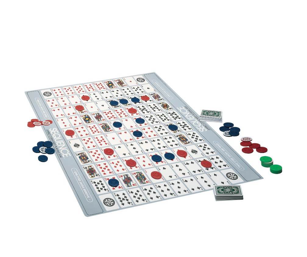 pressman games - jumbo sequence game - tube edition