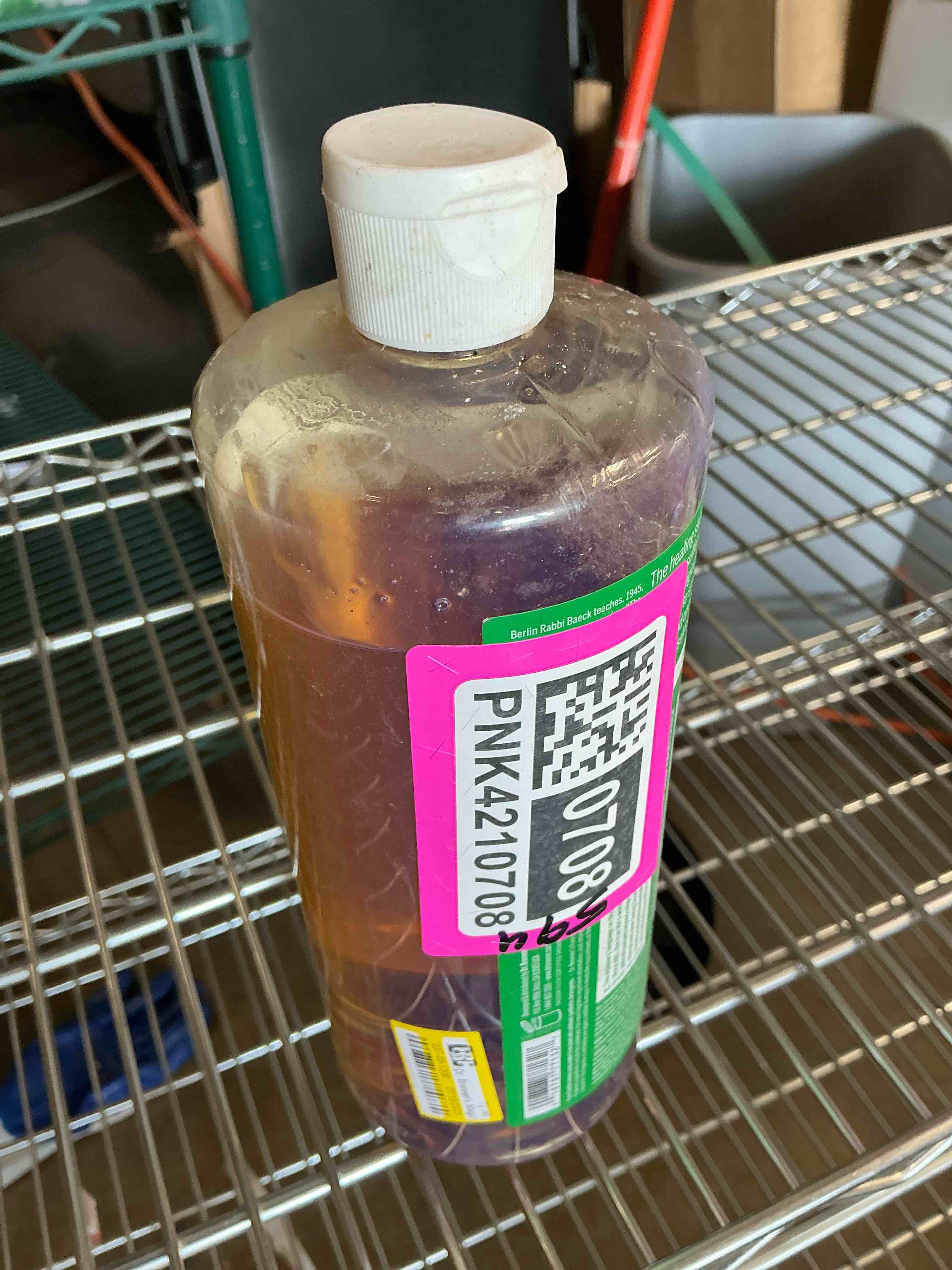 Condition photo showing Good Condition for dr. bronner's pure-castile magic soap liquid (almond, 32 ounce) - made with regenerative organic certified oils, 18-in-1 uses: face, body, hair, laundry, pets and dishes, concentrated, vegan, non-gmo