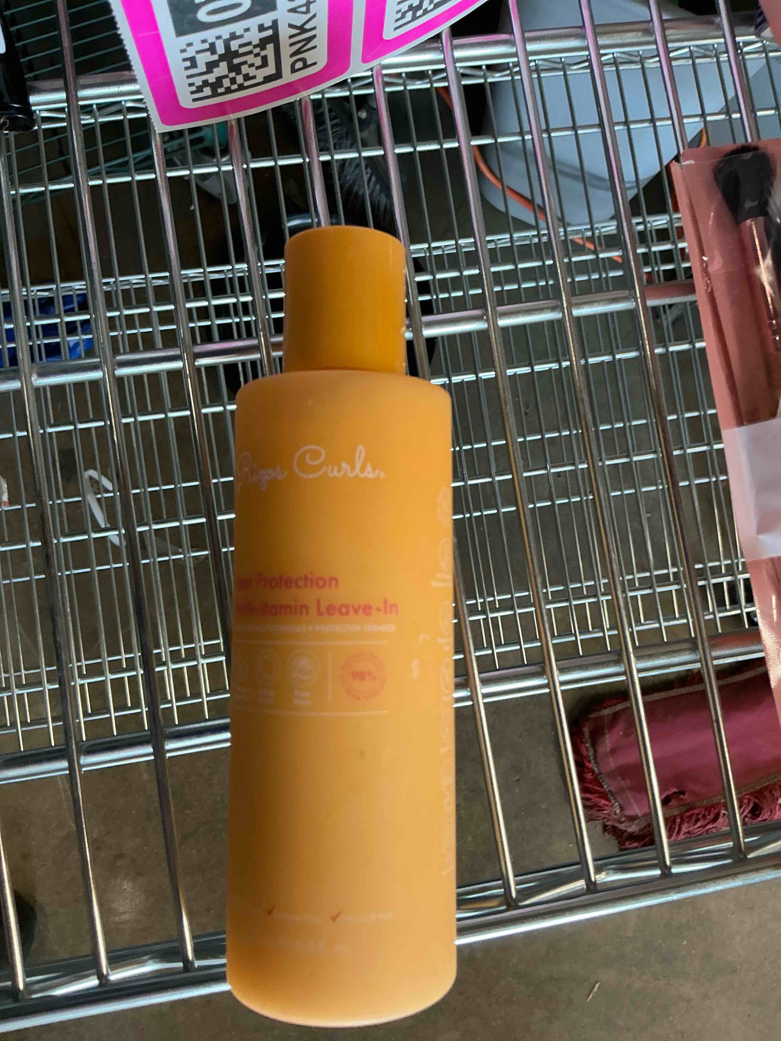Condition photo showing As Is for rizos curls heat protection multivitamin leave-in conditioner - 6 fl oz