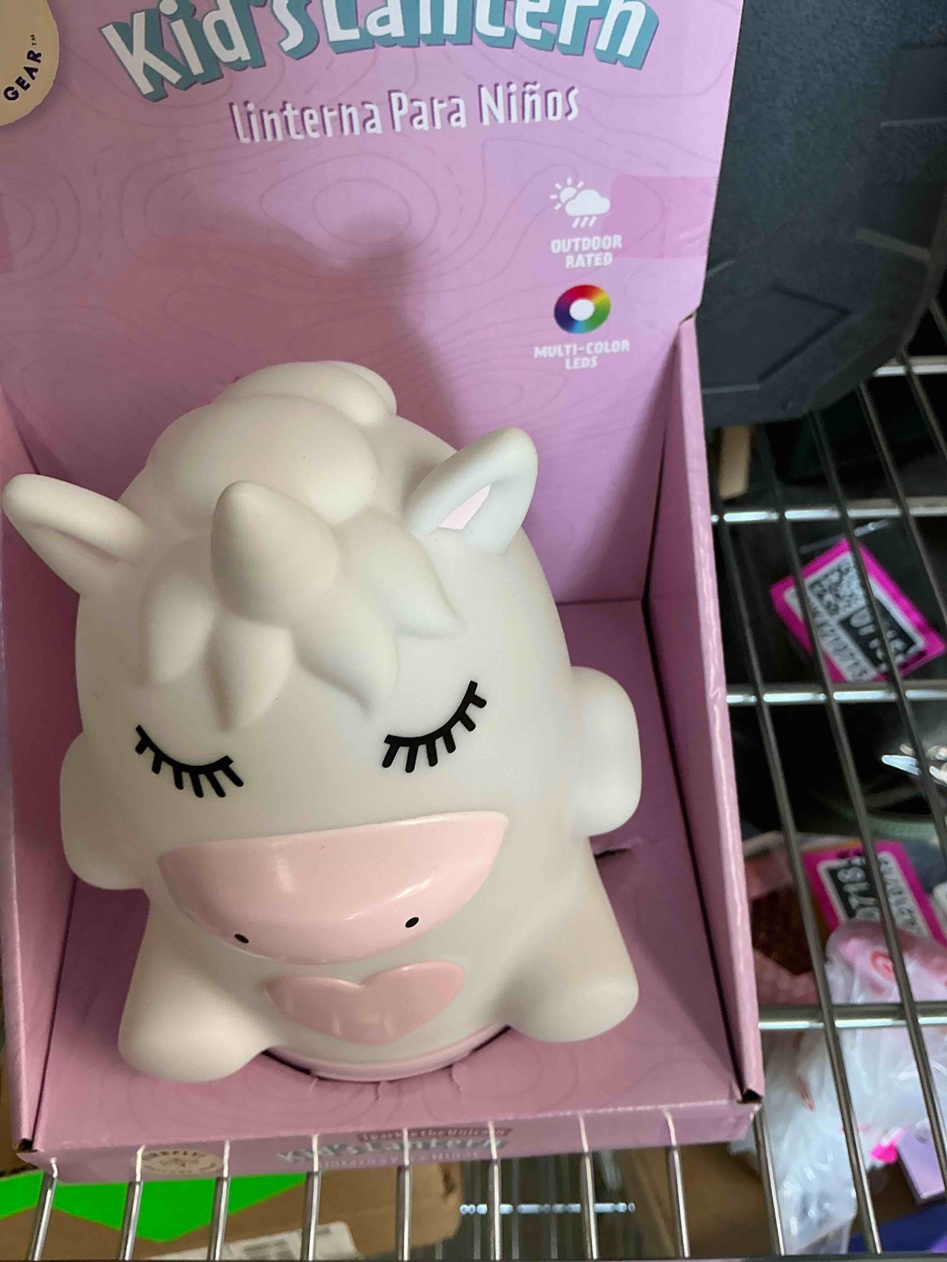 Condition photo showing New/Like New for firefly! outdoor gear sparkle the unicorn  multi-color led  6 modes  battery-powered