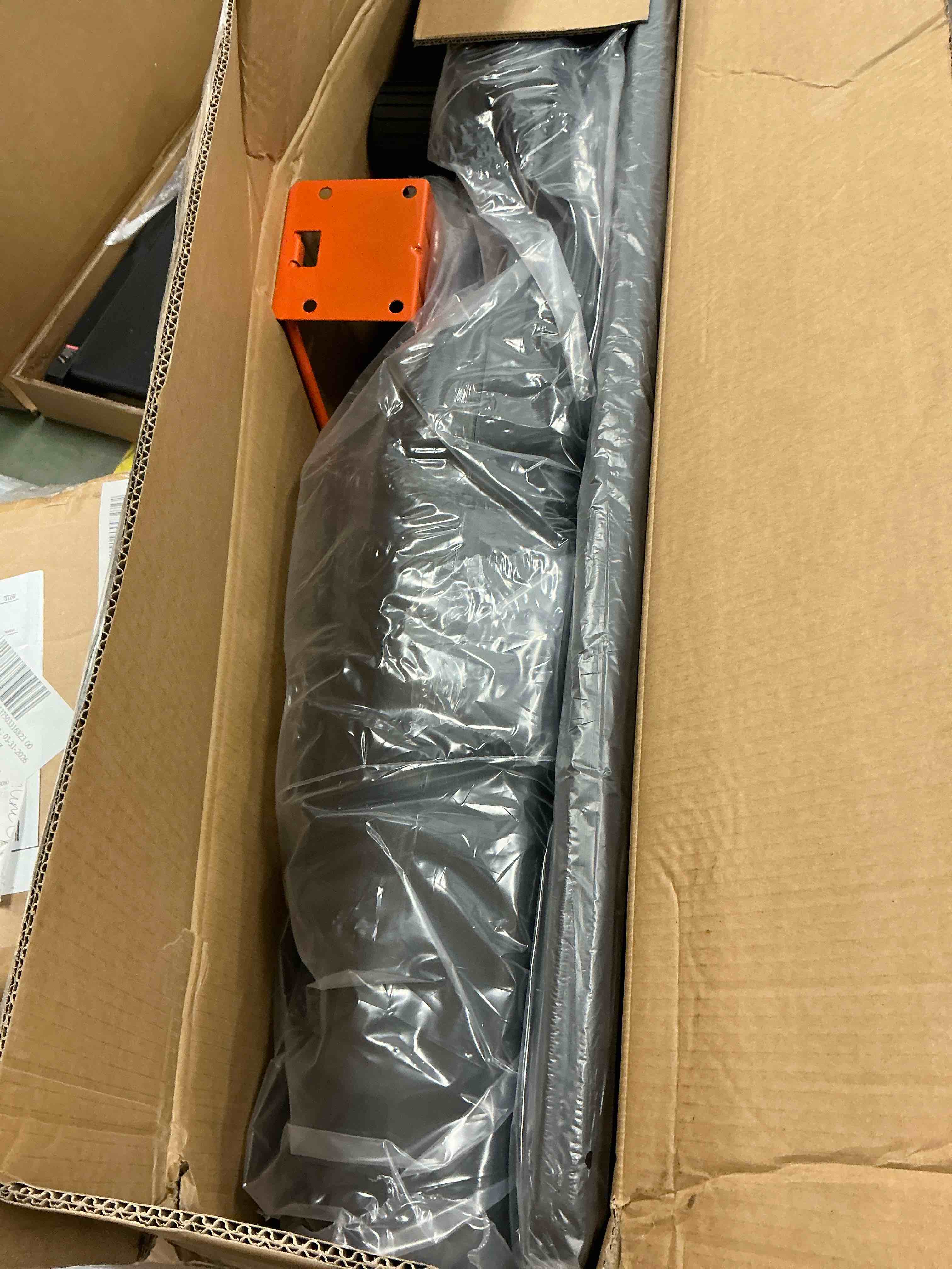 Condition photo showing New/Like New for edx 6.1ft-10ft adjustable height 44  shatterproof outdoor portable basketball system (adult)